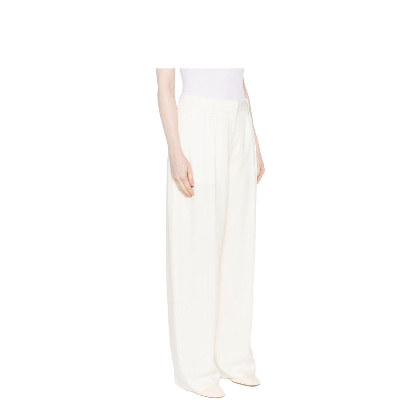 Wool Blend Trousers - Image 3