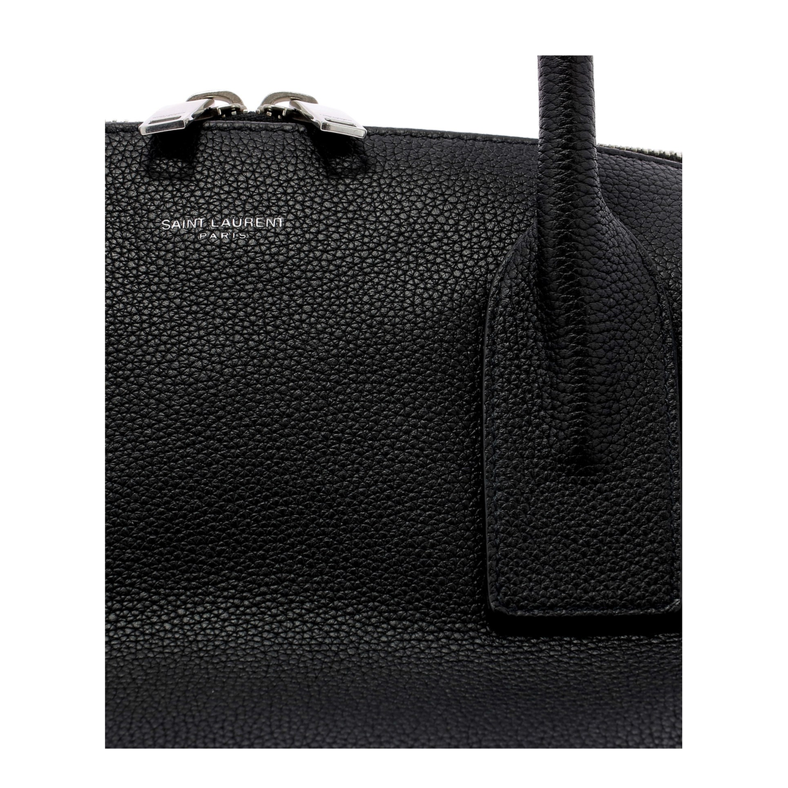 Bowling Giant Leather Duffel Bags - Black - Image 5