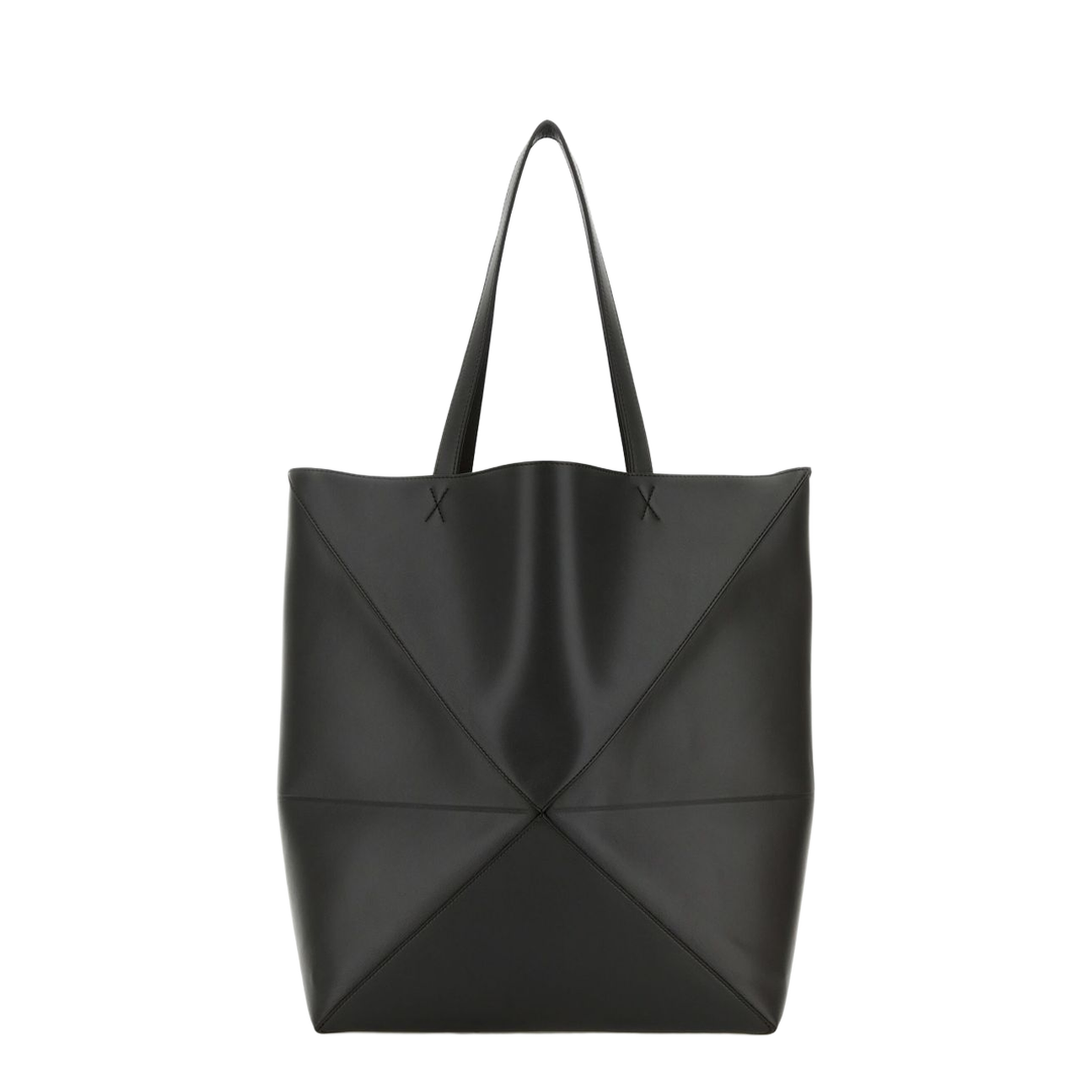 Puzzle XL Calfskin Tote - Dark Grey - Image 3