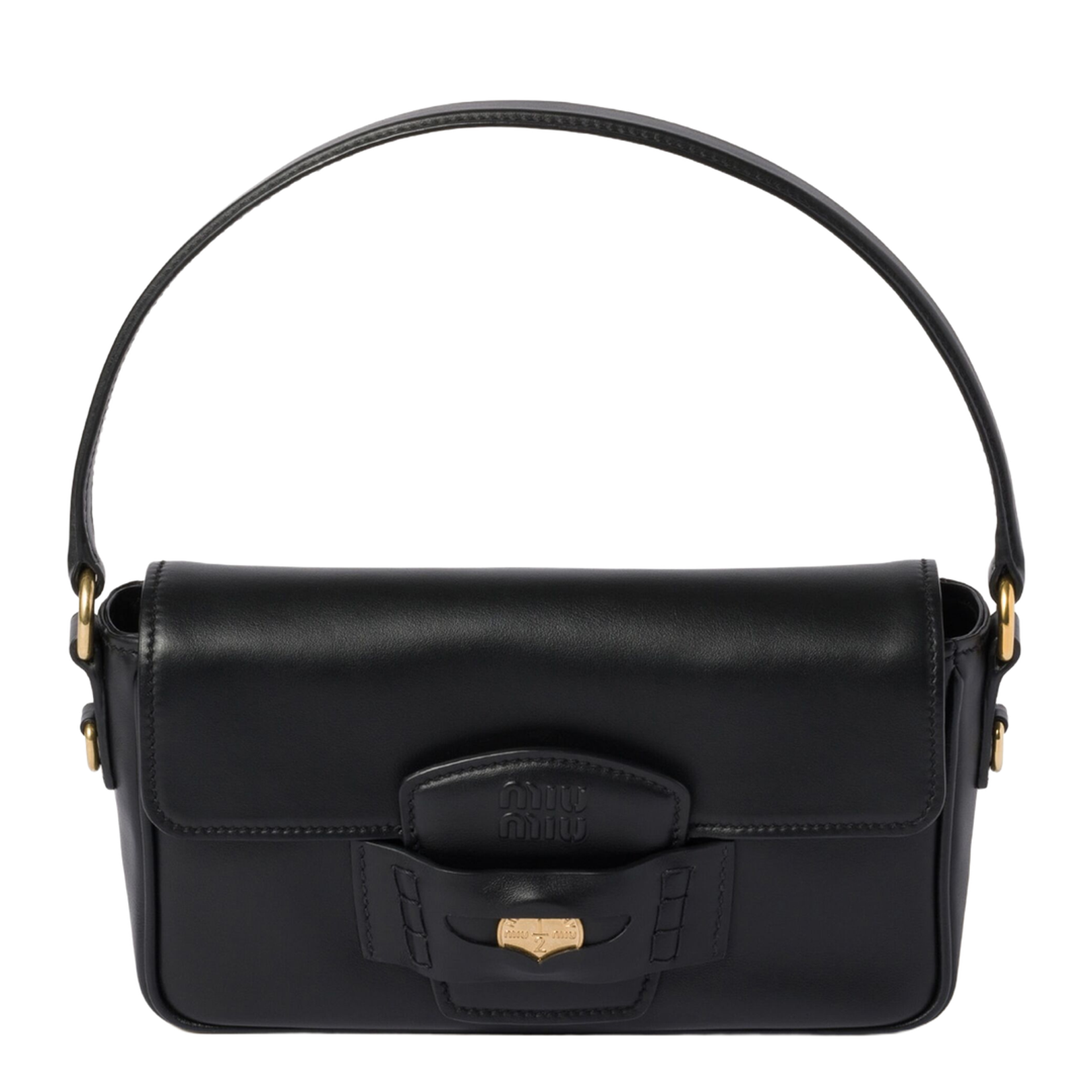 Black Penny Shoulder Bag - Image 1