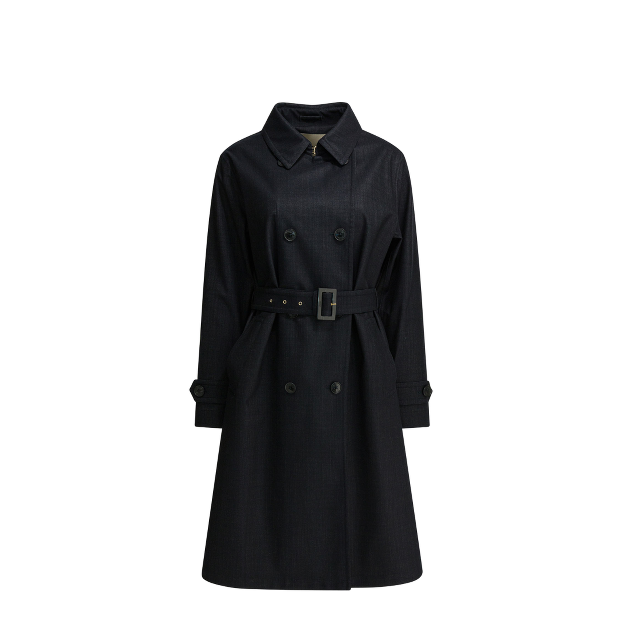 Trench Coat With Belt - Image 1