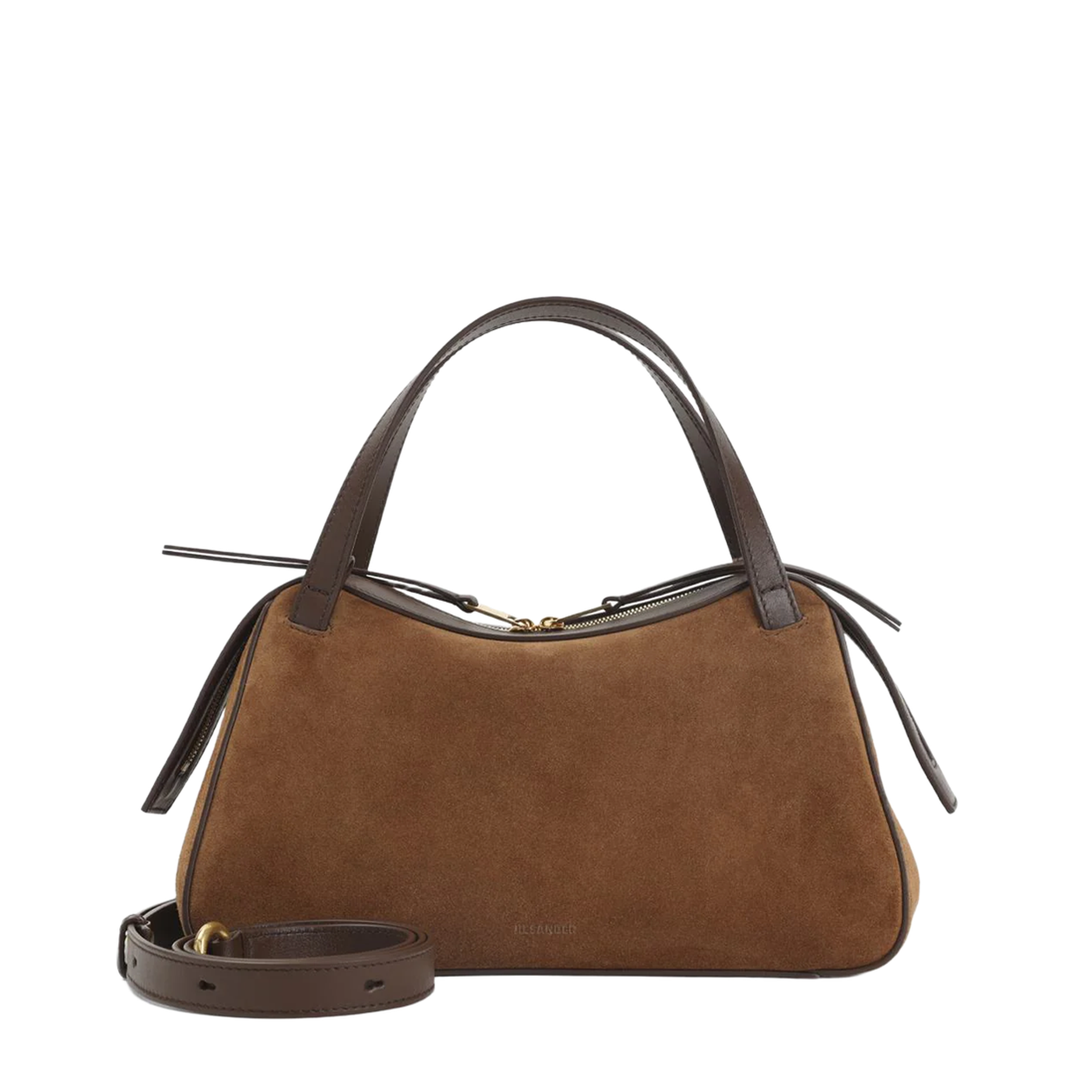 Small Suede Shoulder Bag - Image 1