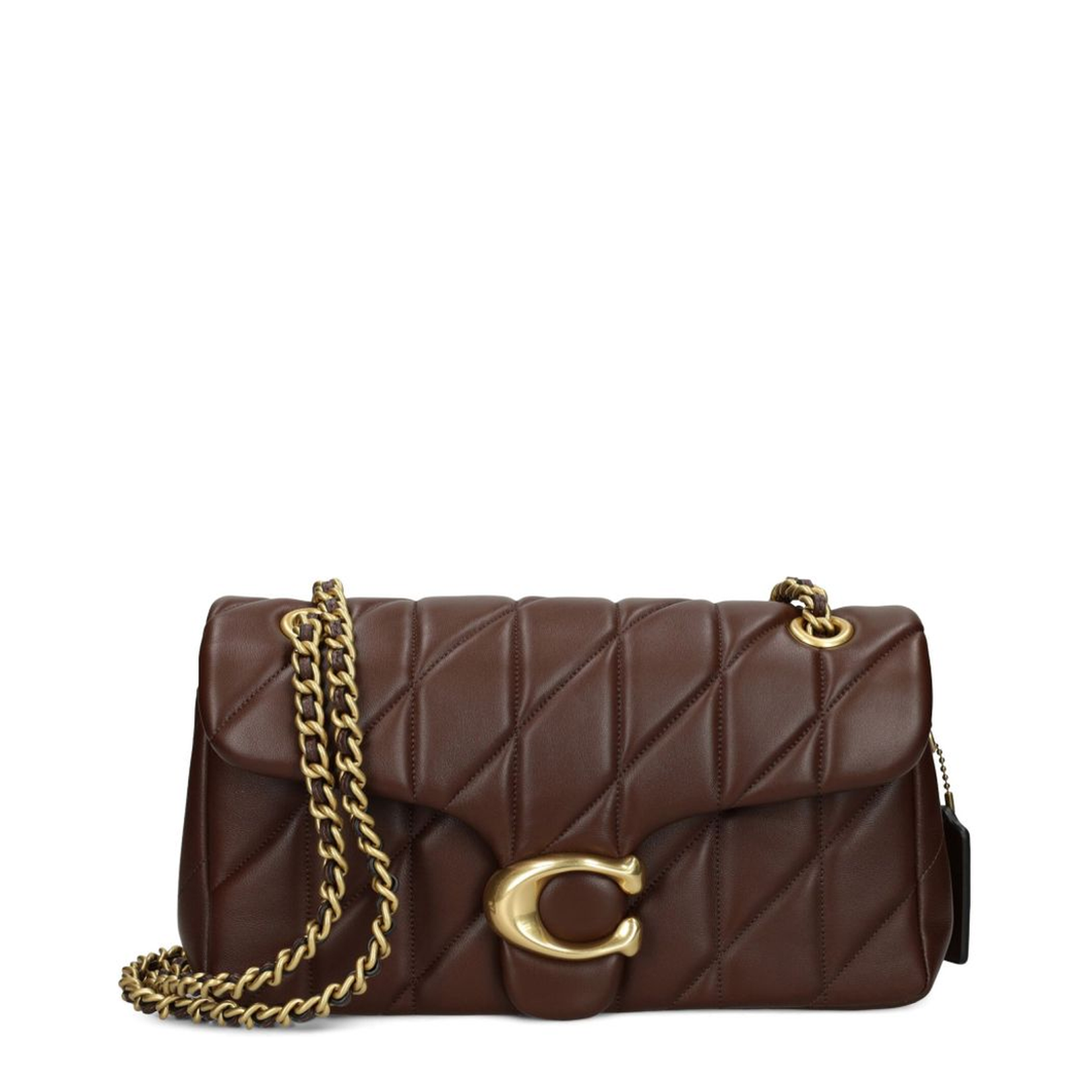 Tabby 26 Napa Leather Shoulder Bag - Maple Brown - Image 1