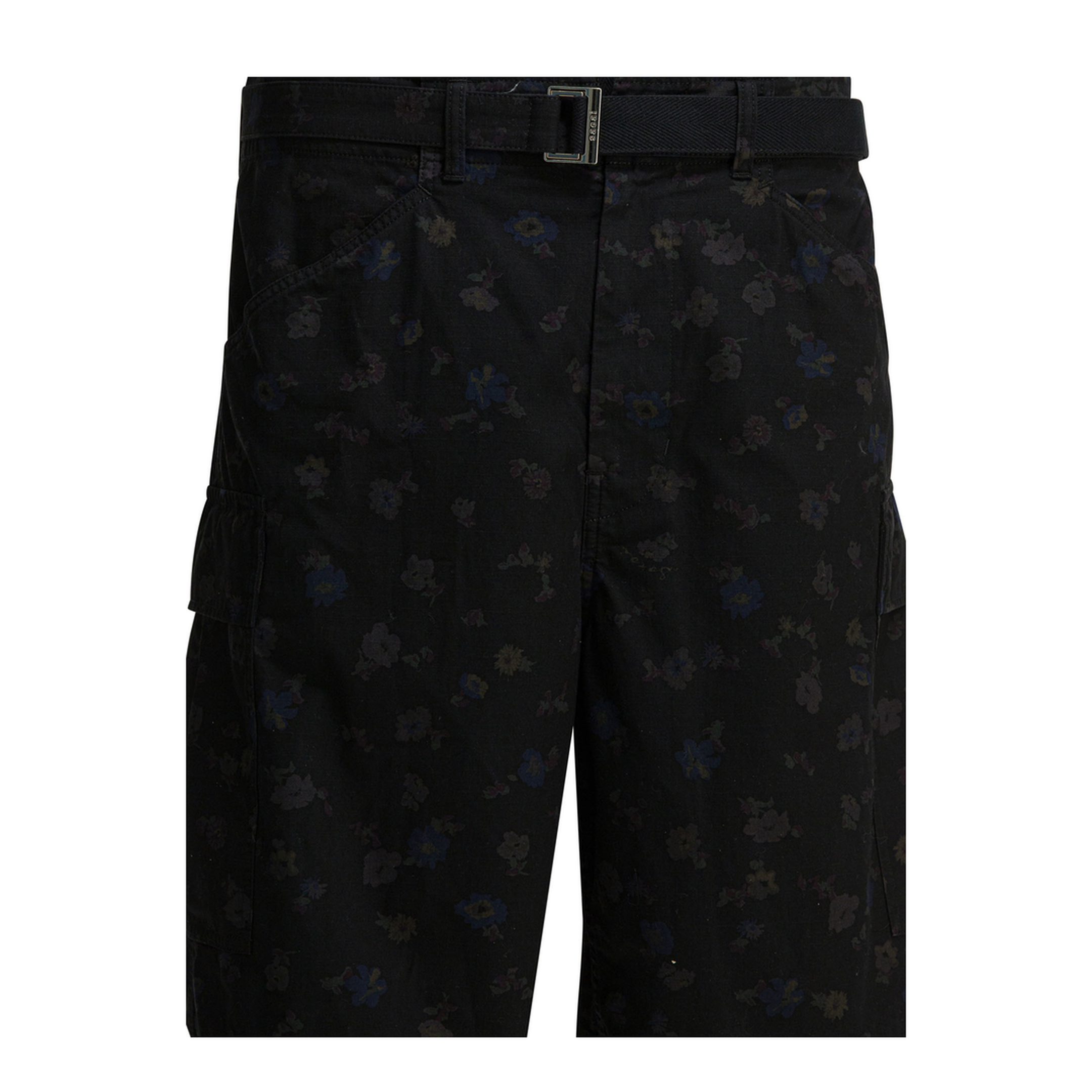 Floral Cargo Shorts - Image 3