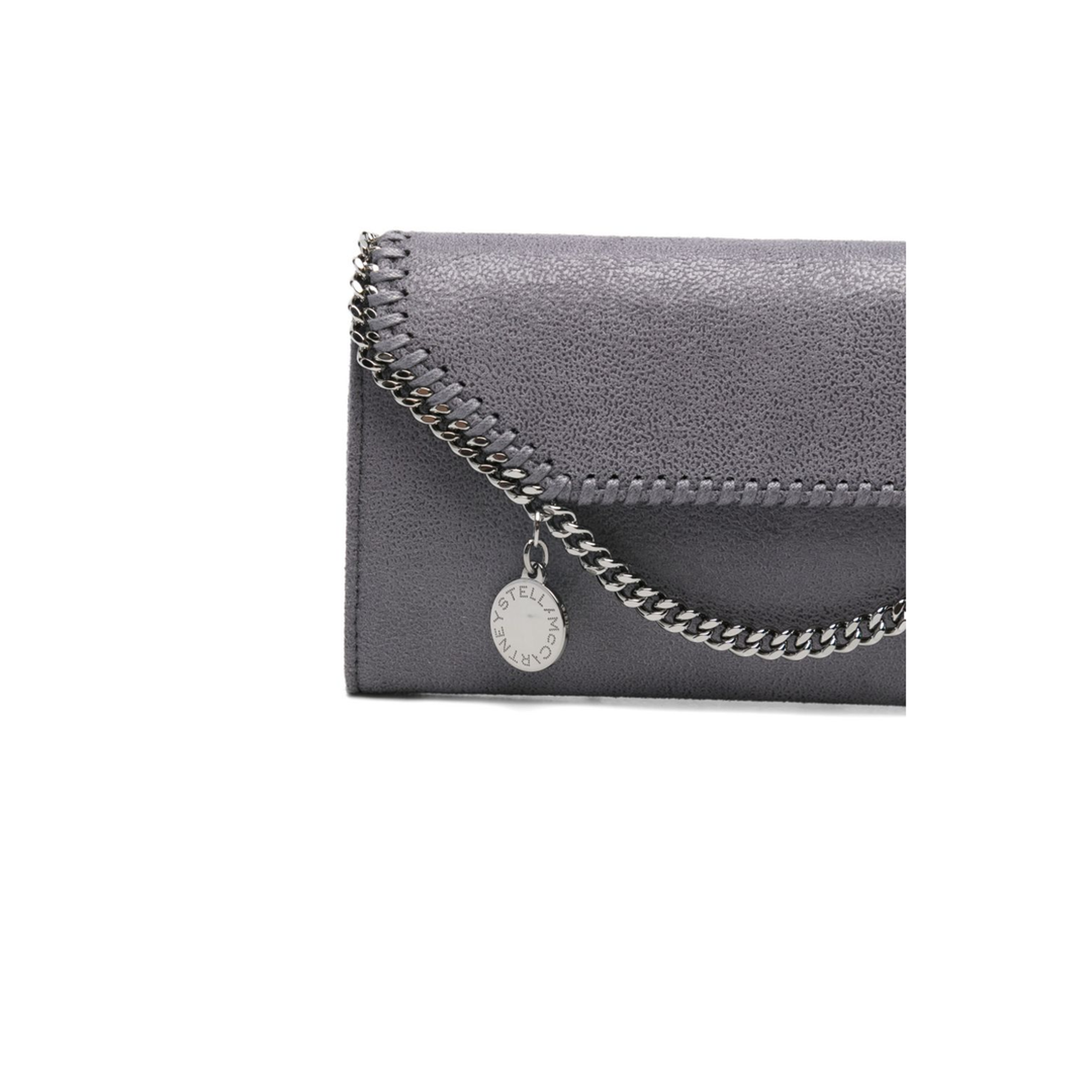 Falabella Shaggy Deer Wallet-On-Chain Crossbody - Grey - Image 2