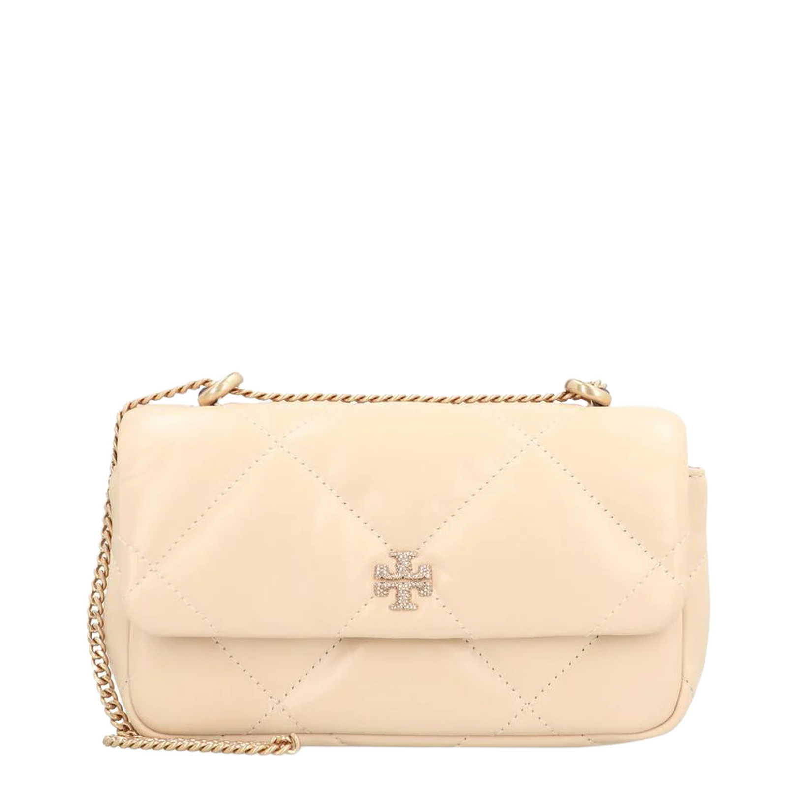 Kira Diamond Leather Mini Crossbody Bag - Image 1
