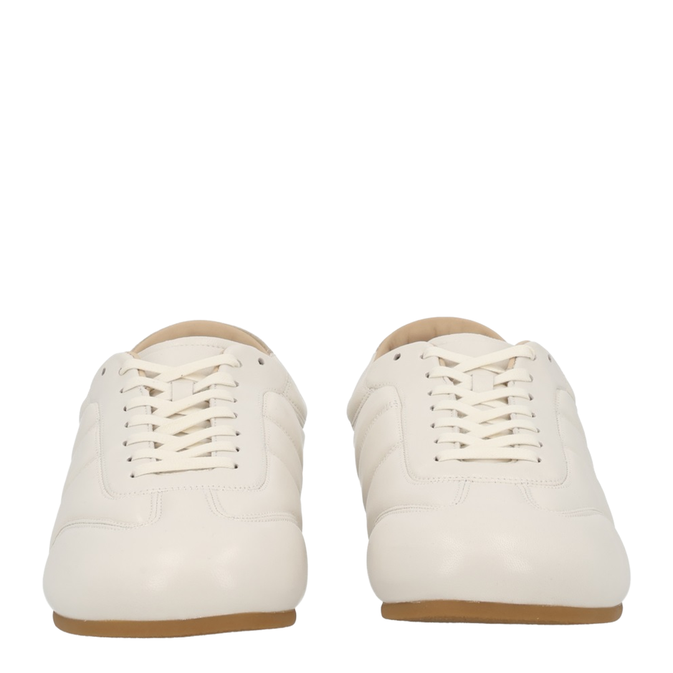 White Leather Sneakers - Image 6