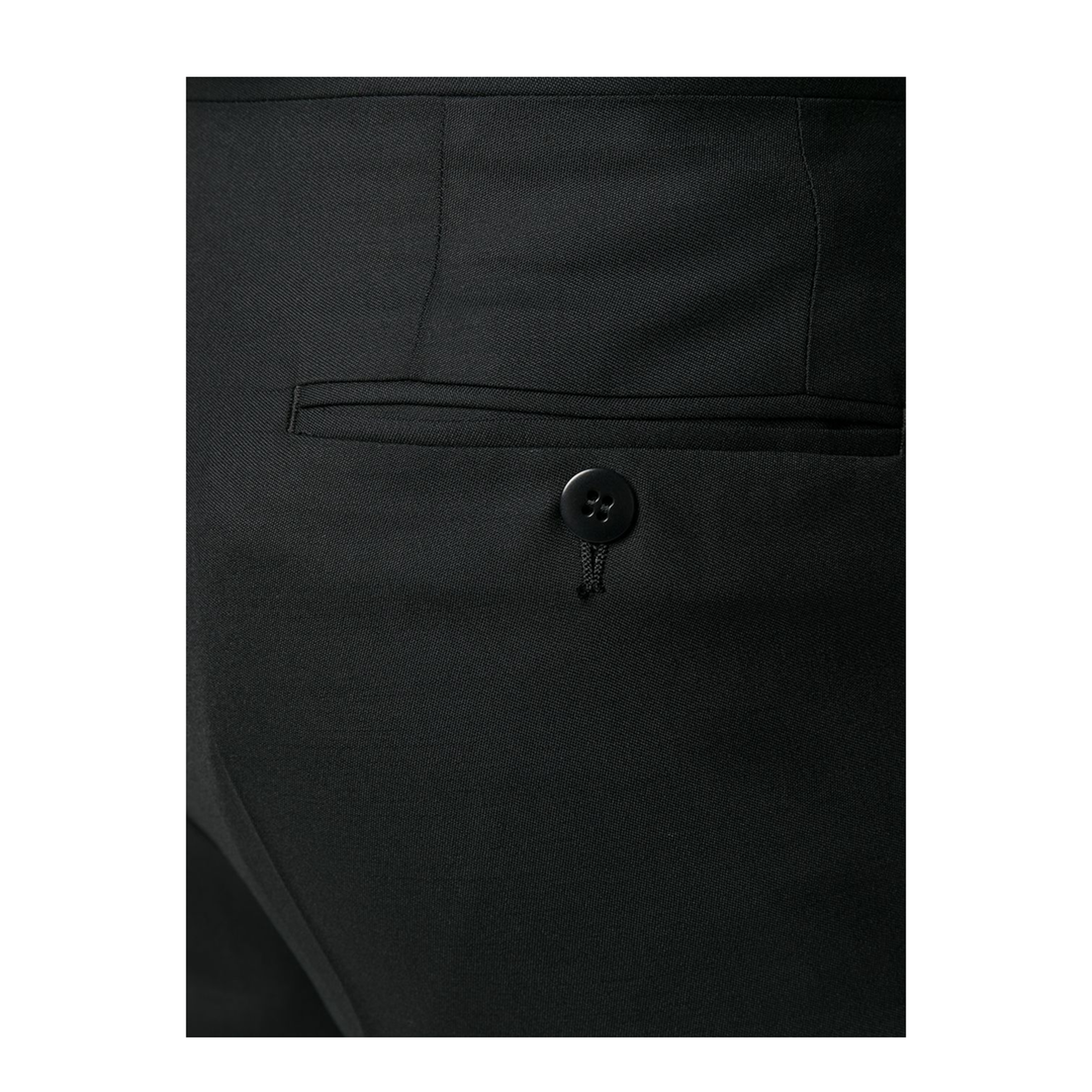 Essential Black Super 160'S Wool Policleto Tuxedo - Image 4