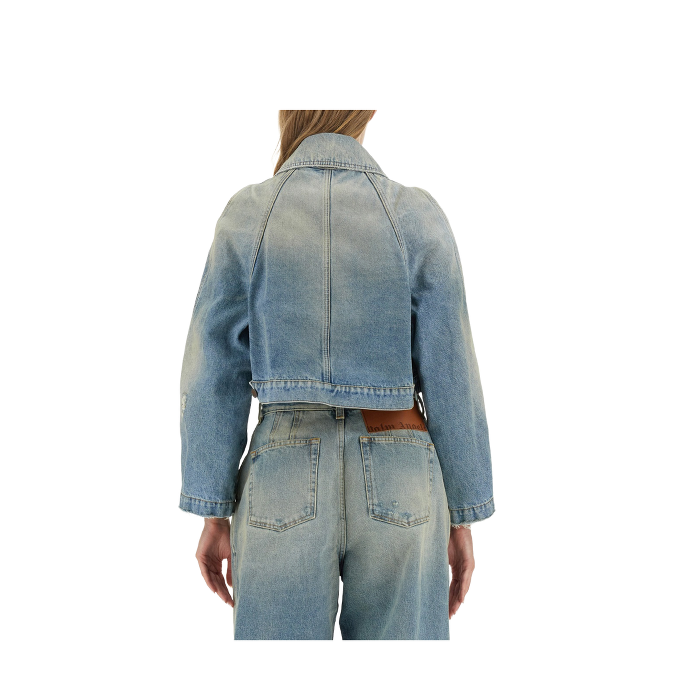Cropped Fit Jacket - Image 3