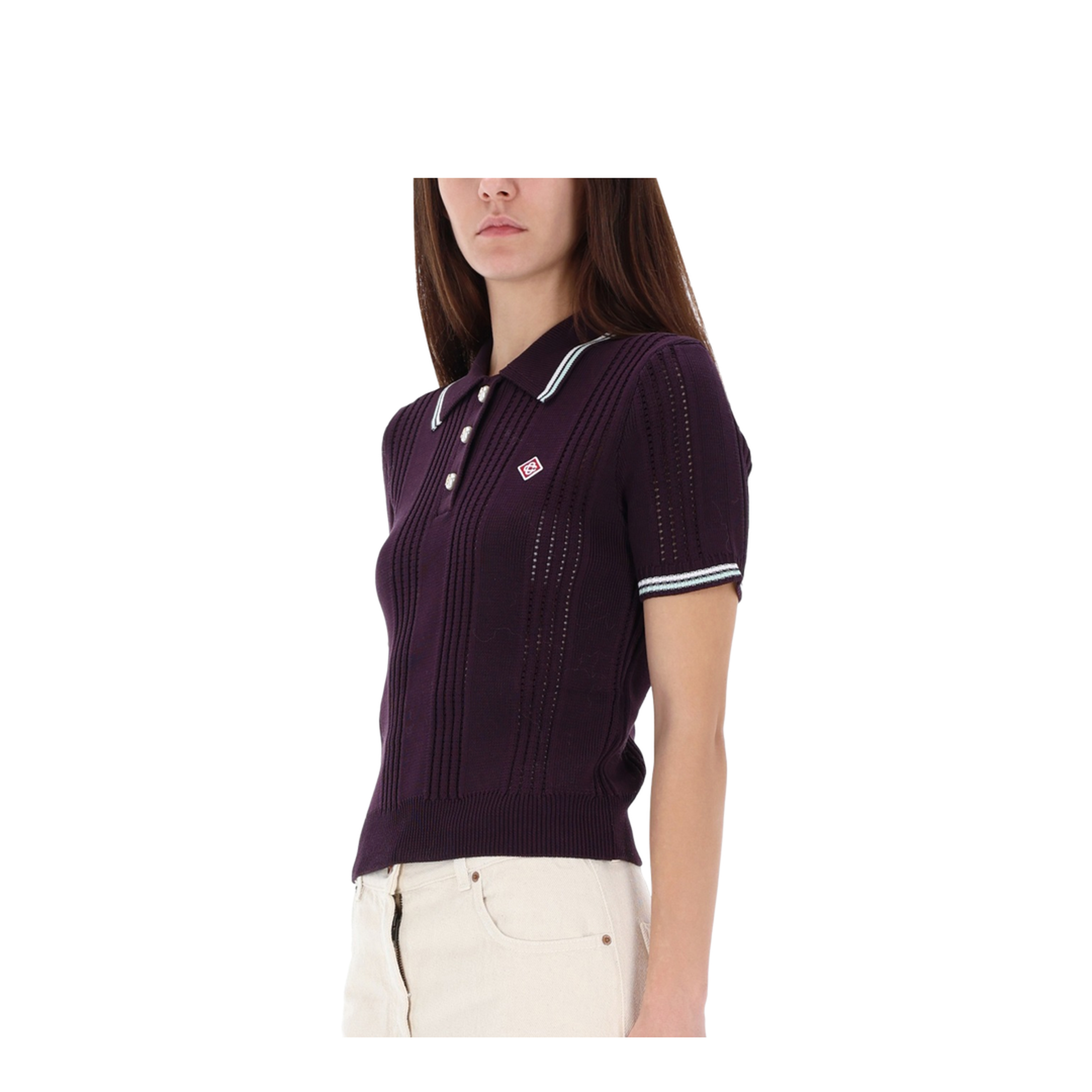 COTTON KNIT POLO SHIRT - Image 4