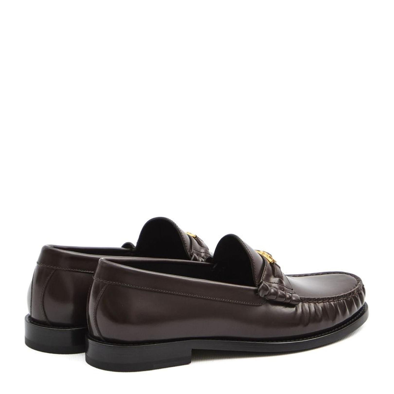 Luco Loafer in Polished Bullskin - Dark Brown - Image 2