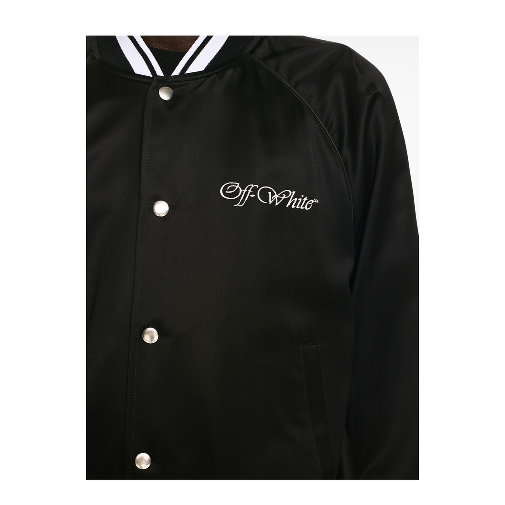 Satin Bomber Jacket - Image 5