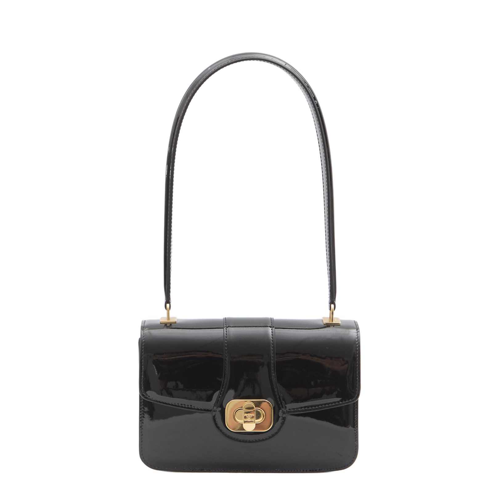 Josephine Teen Shoulder Bag in Patent Leather - Image 1