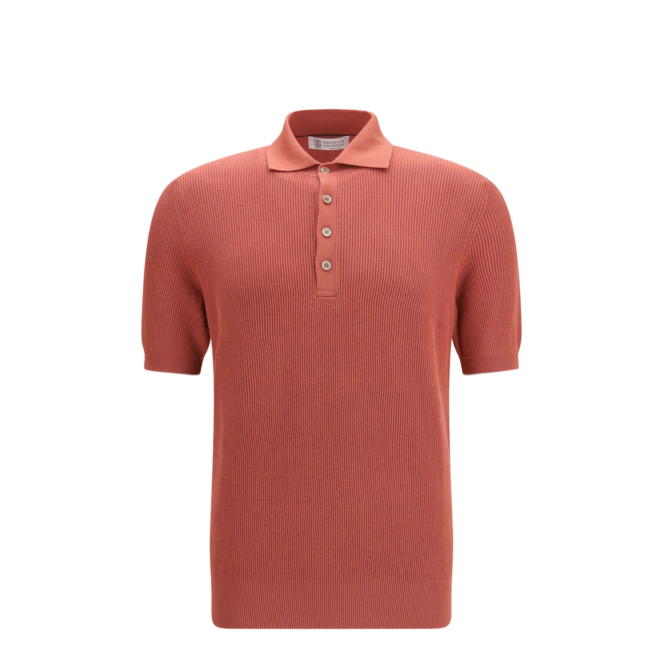 Short-sleeve Polo with buttons - Image 1