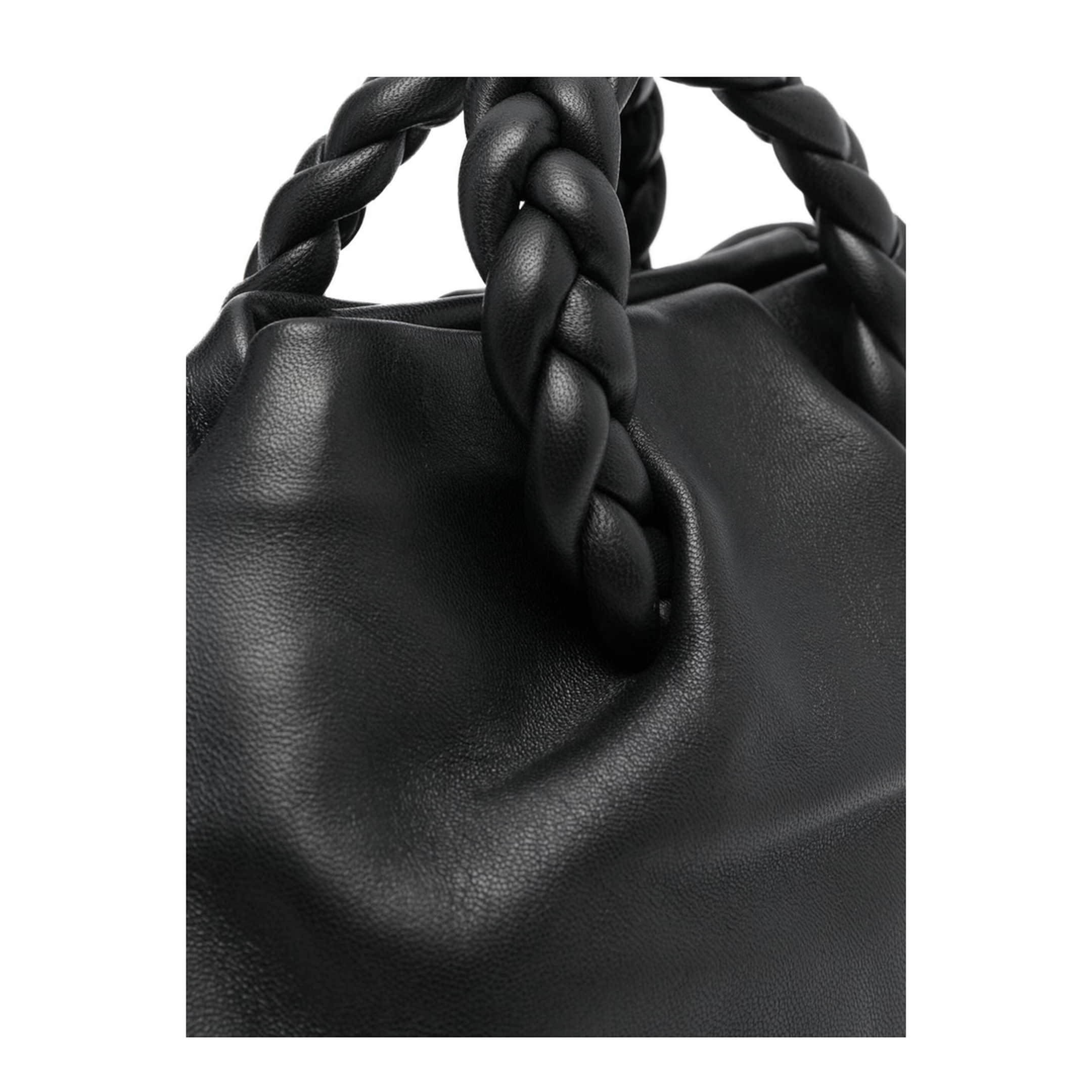 Medium Lambskin Handbag - Black - Image 5