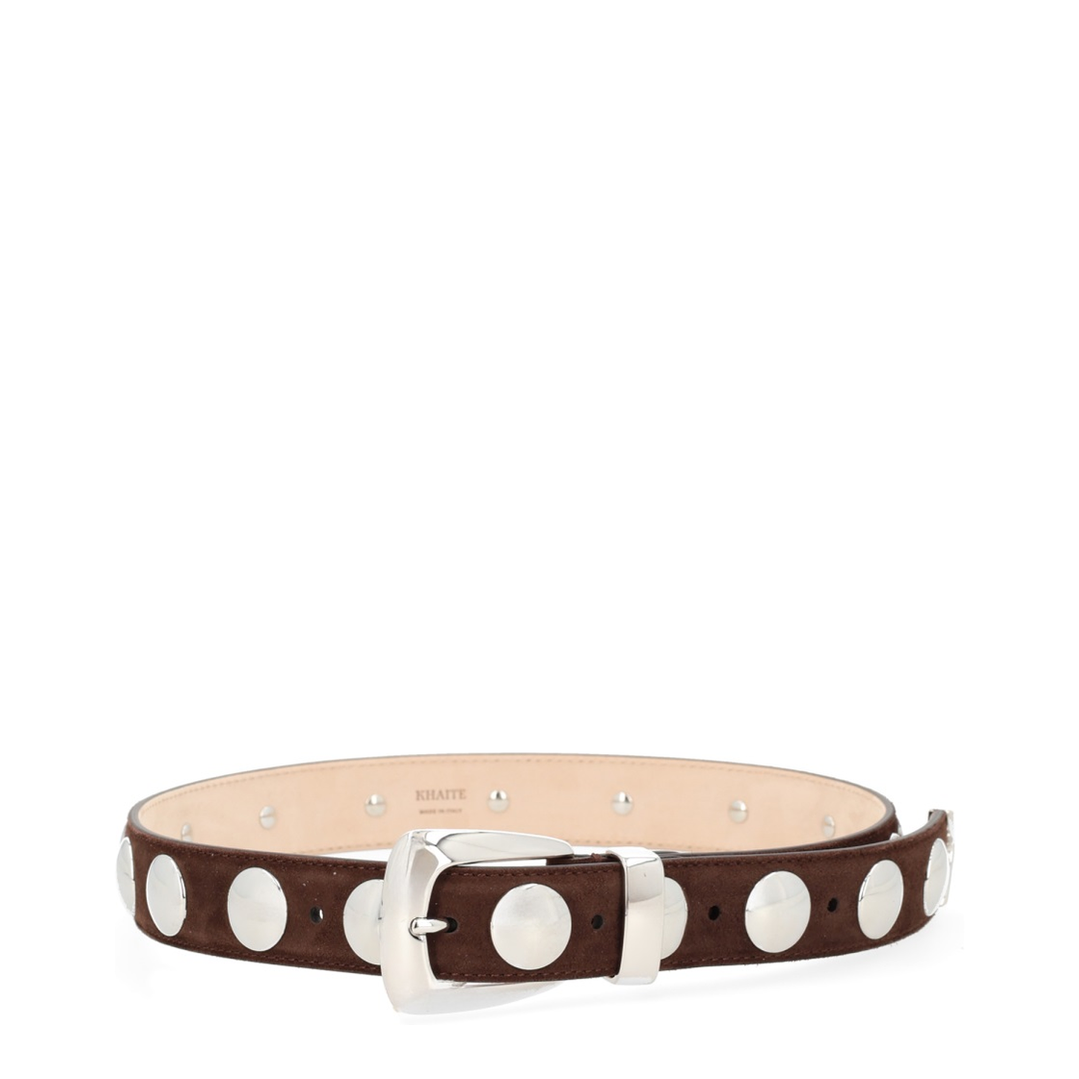 Benny Belt with Studs Silver Buckle 30mm - Image 1