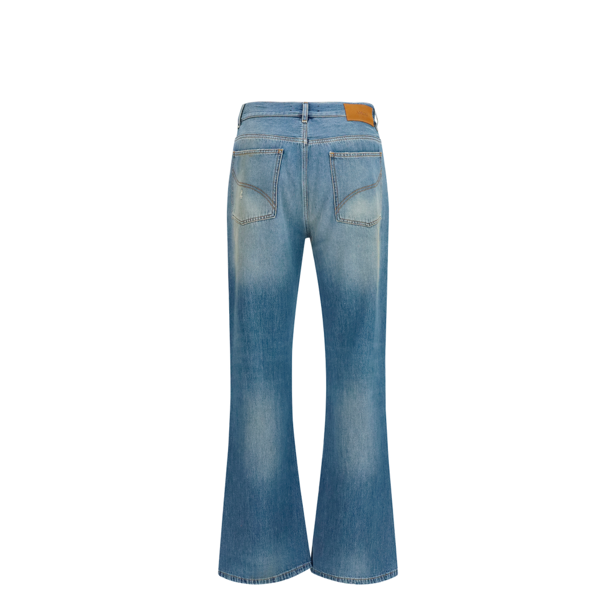 Slash Flared Distressed Jeans - Image 2