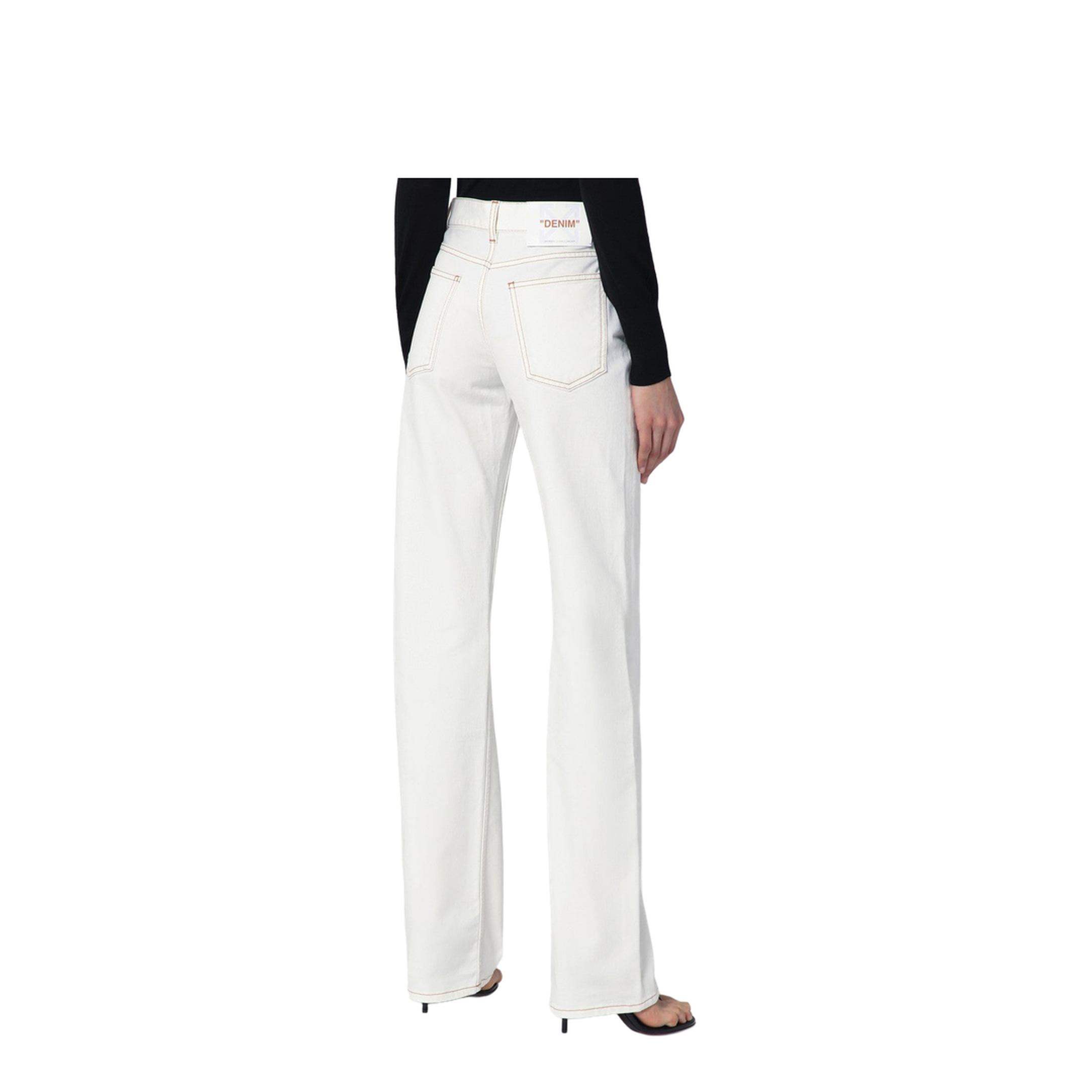 White Denim Jeans - Image 2