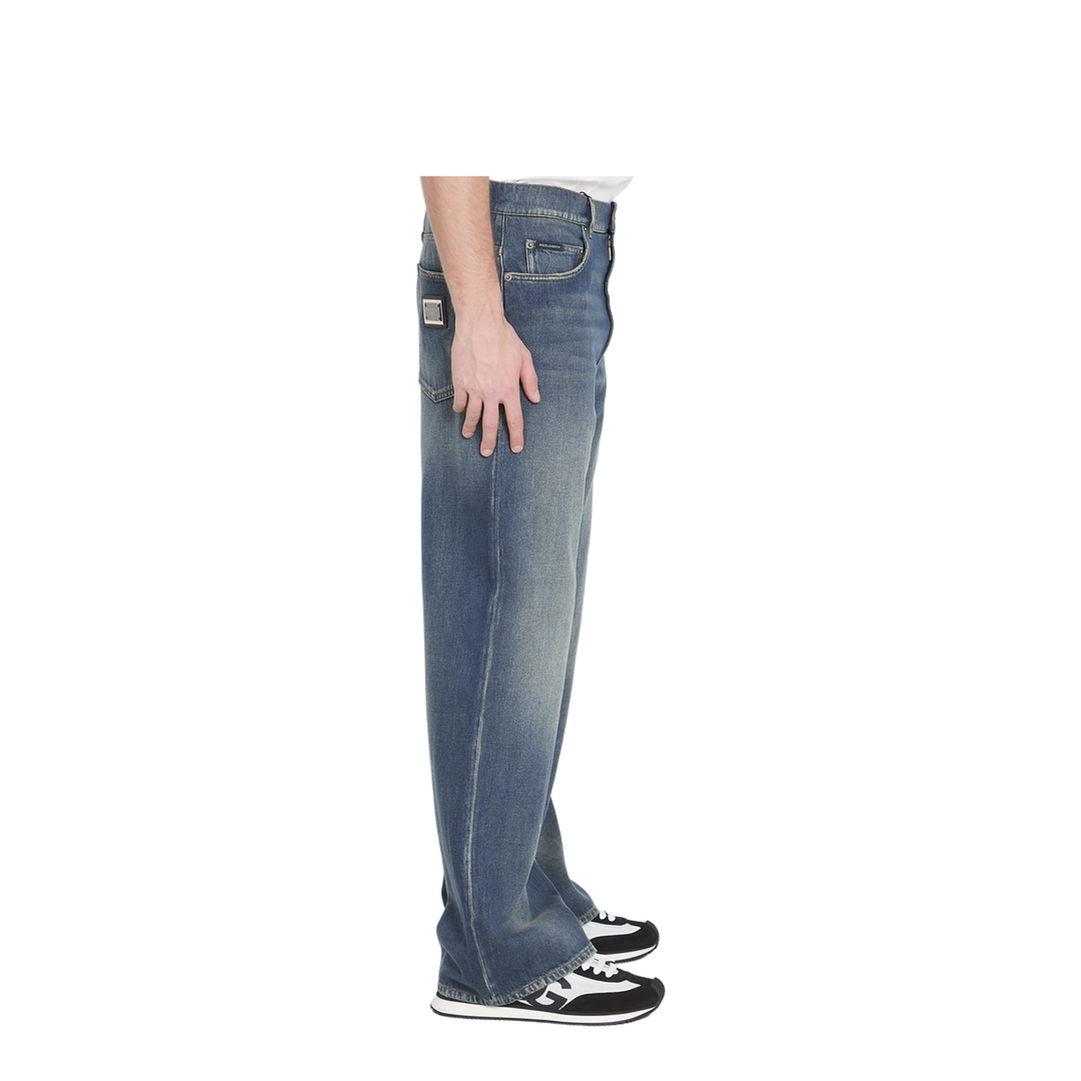Cotton Denim Jeans - Image 3
