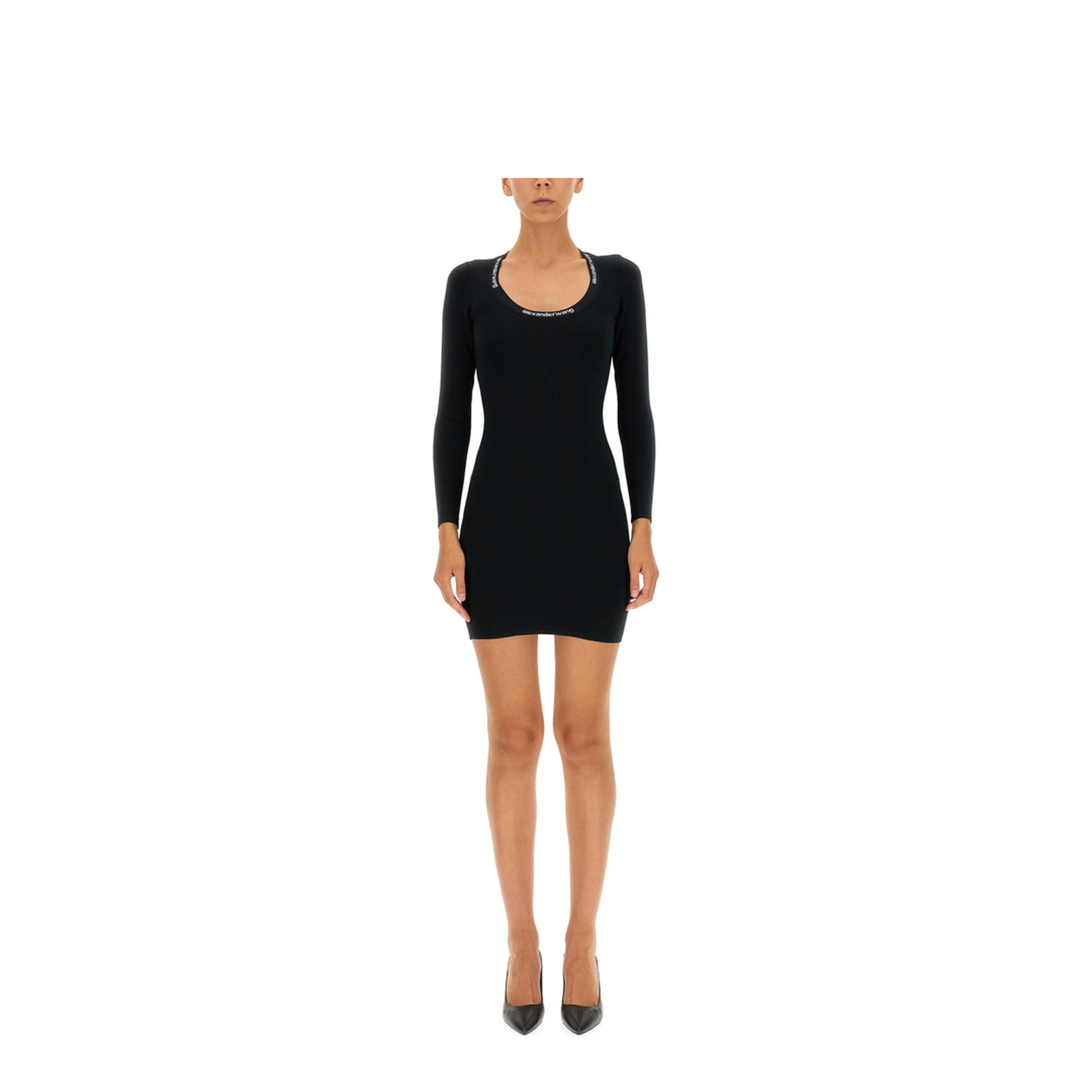 Jacquard Logo Dress - Image 1