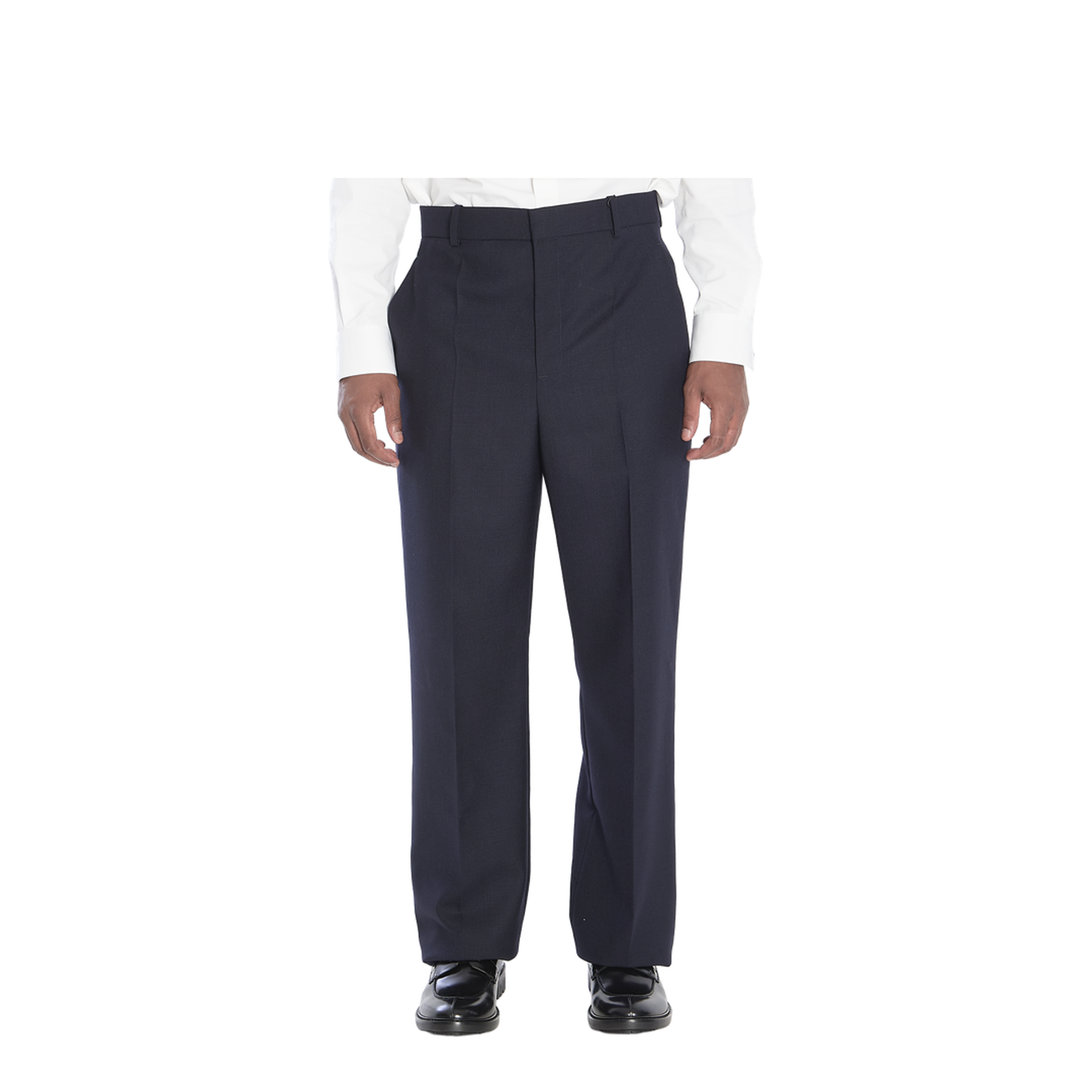 Chiné Wool Trousers - Image 1
