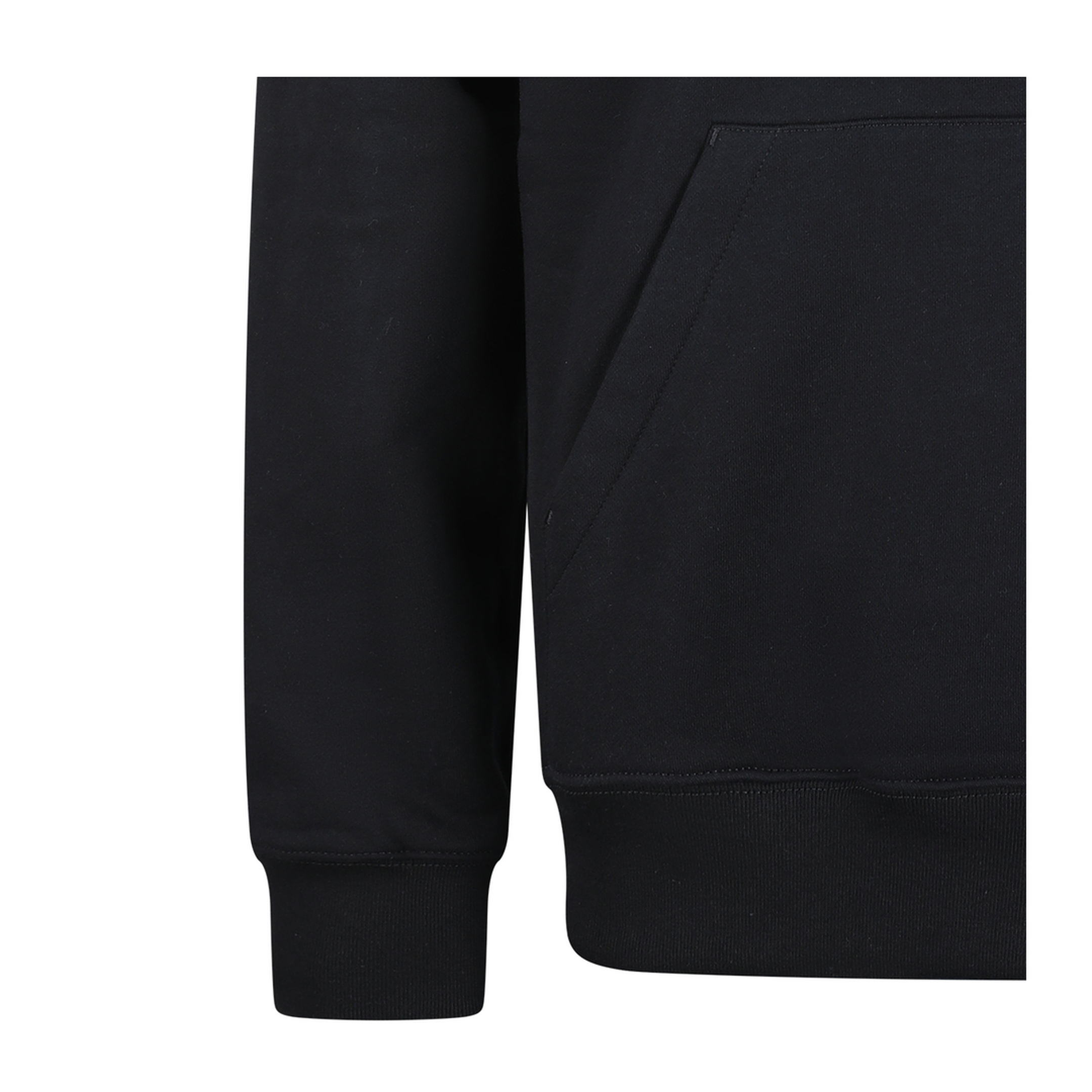Cotton Jersey Sweatshirt with Print in Black - Image 8