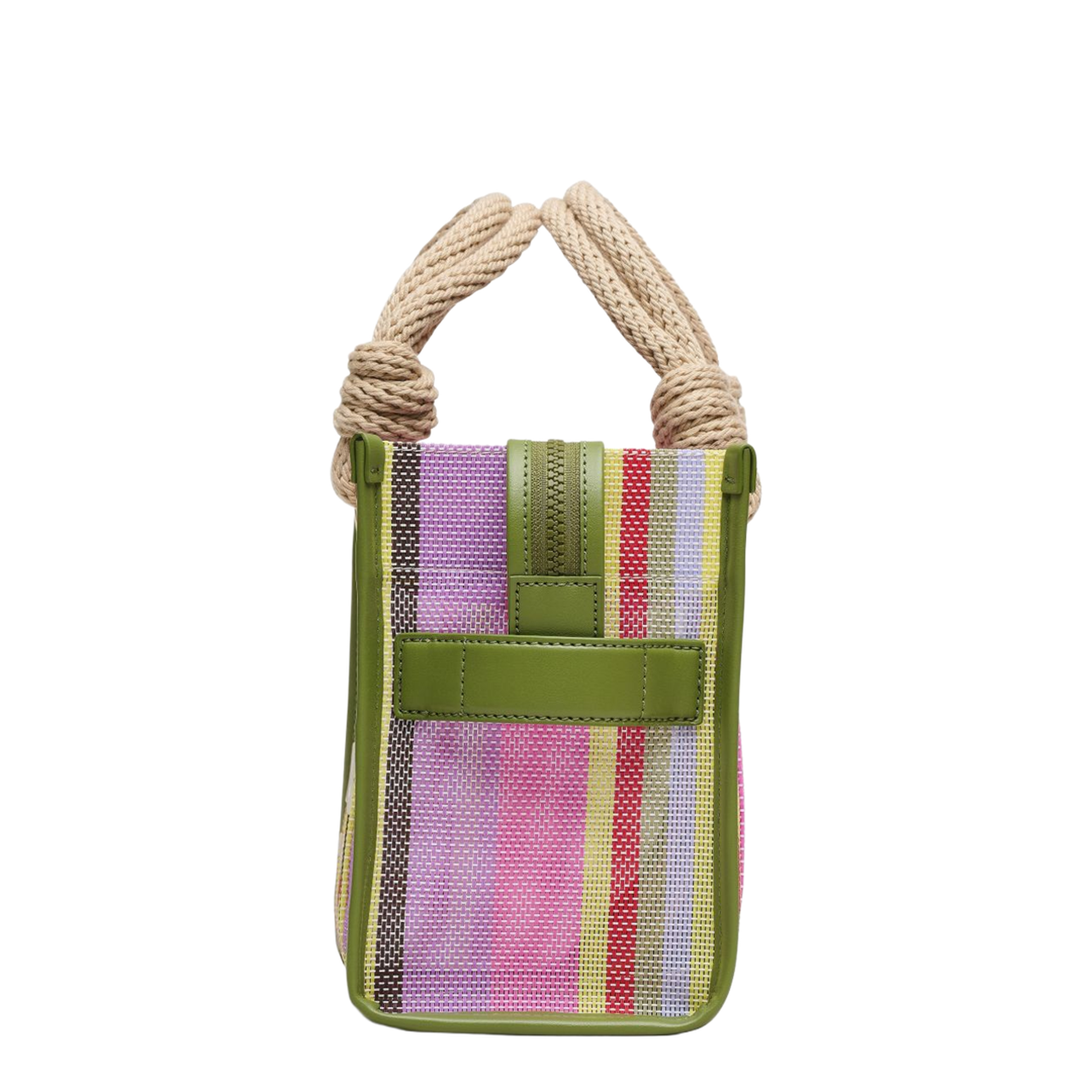 The Stripe Mesh Small Mesh Tote - Purple Multi - Image 3