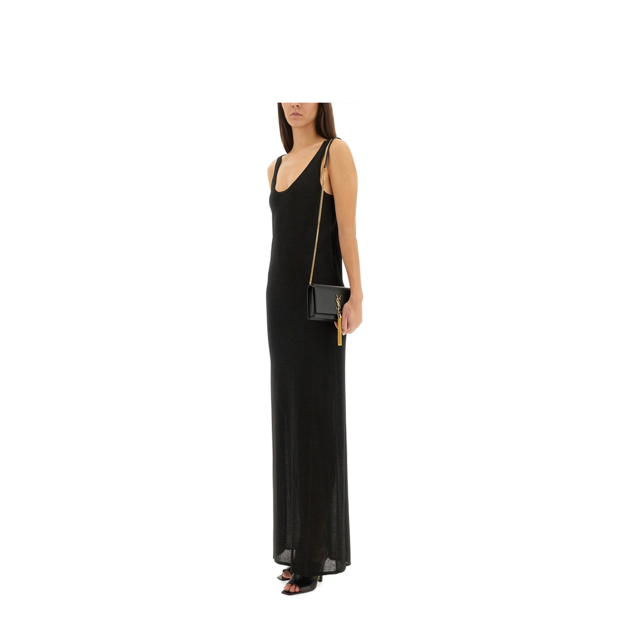 Lurex Knit Dress - Image 2