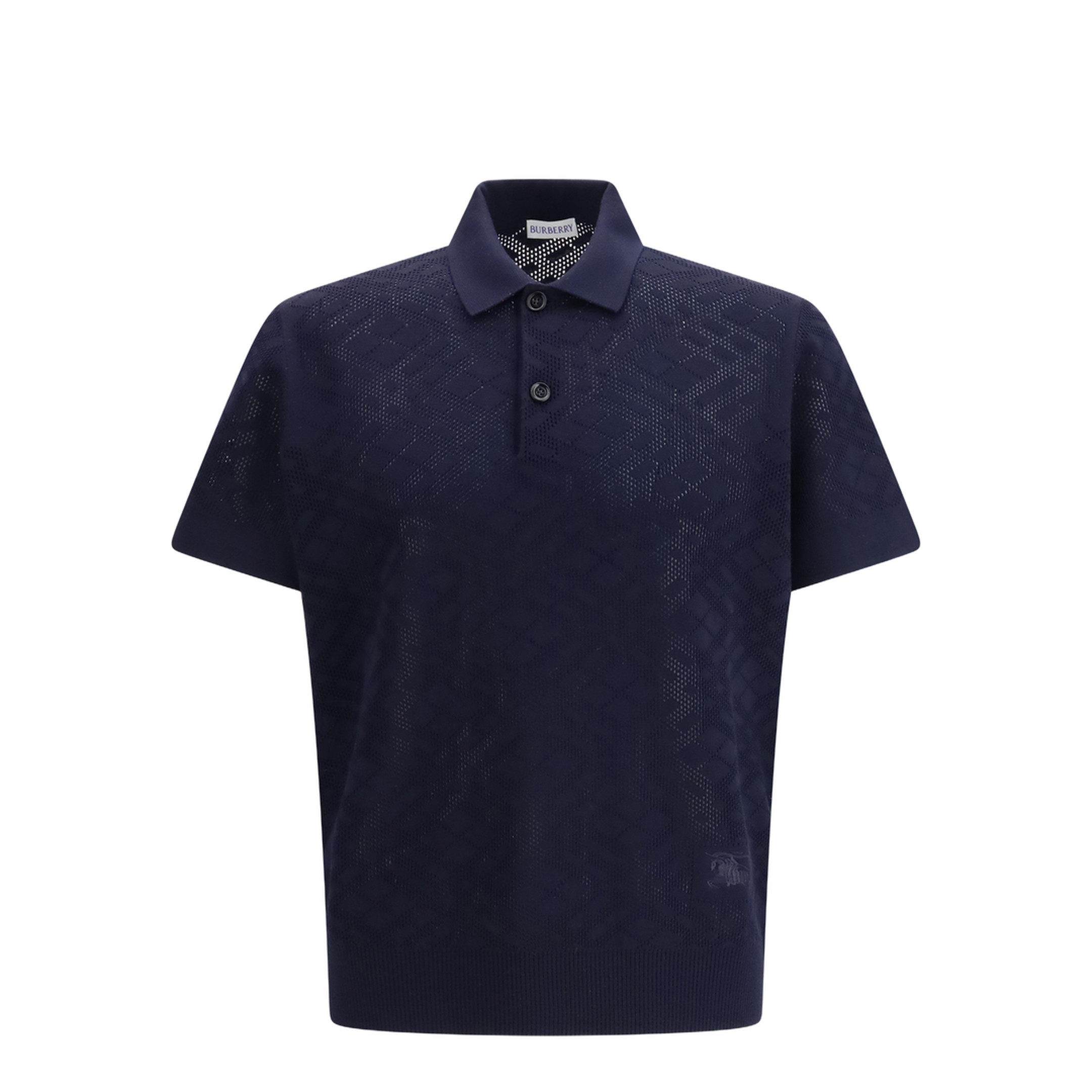 Check Wool Polo - Image 1