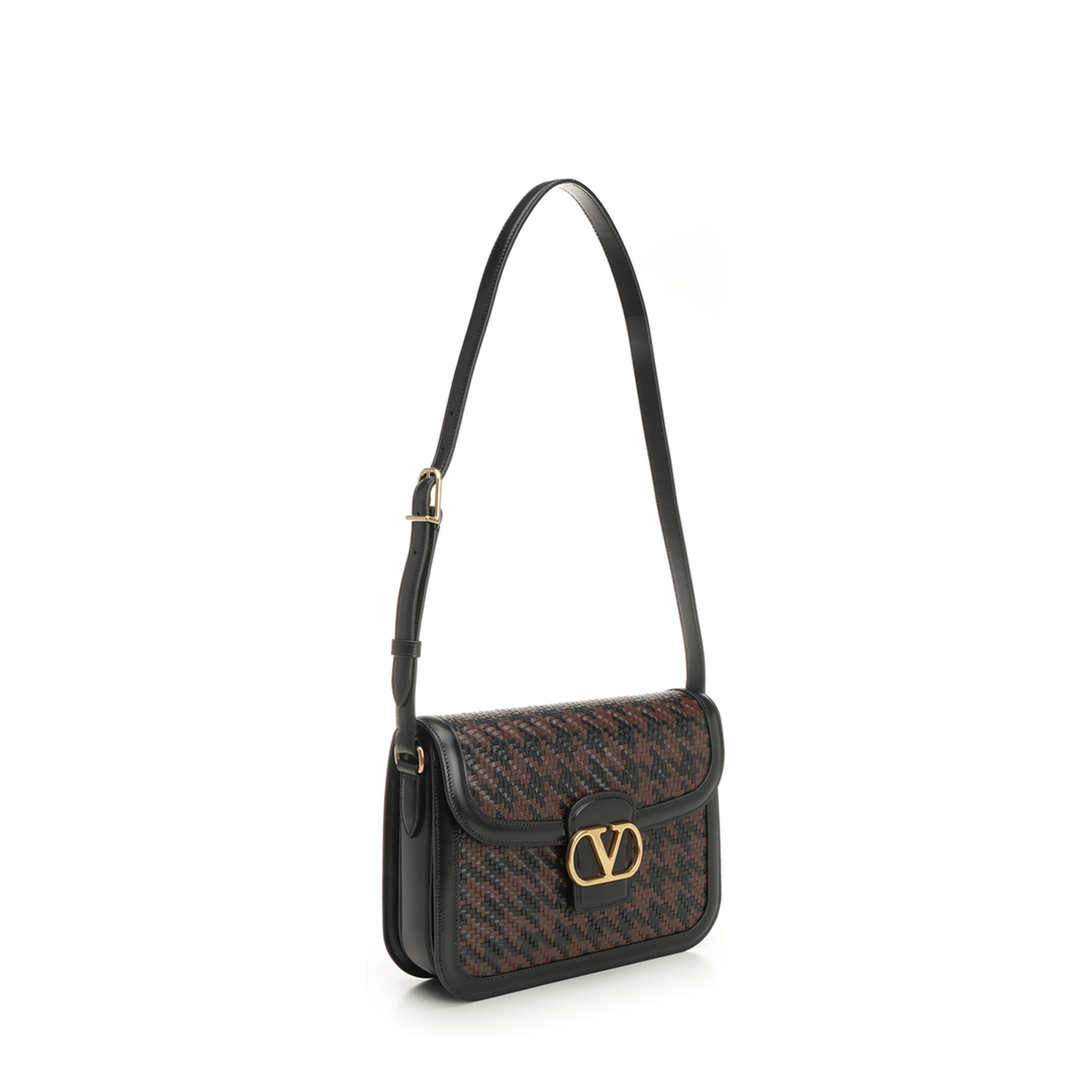 Shoulder Bag 9to5 in Woven Leather - Image 2