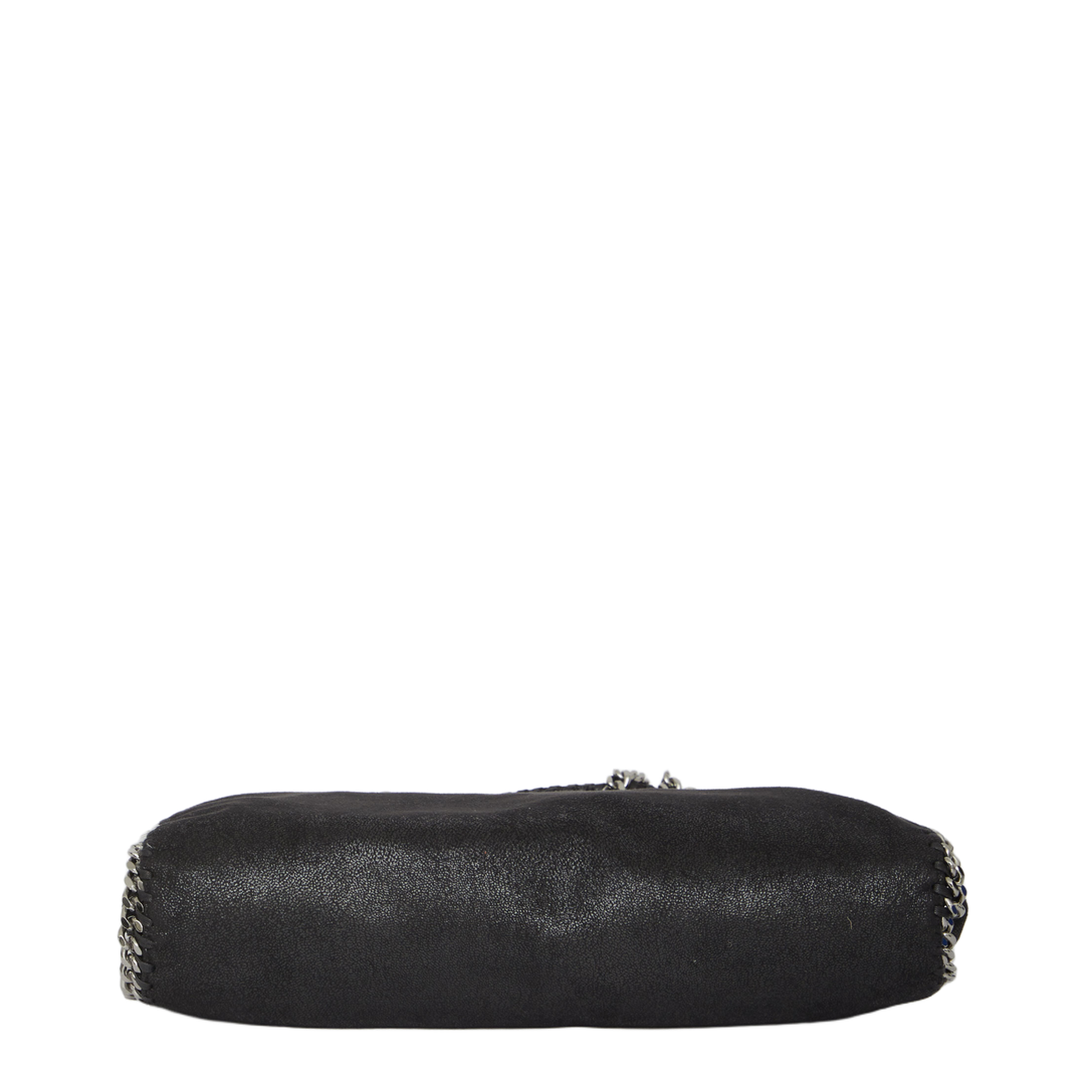 Falabella Fold-Over Shaggy Deer Tote Bag - Black - Image 13