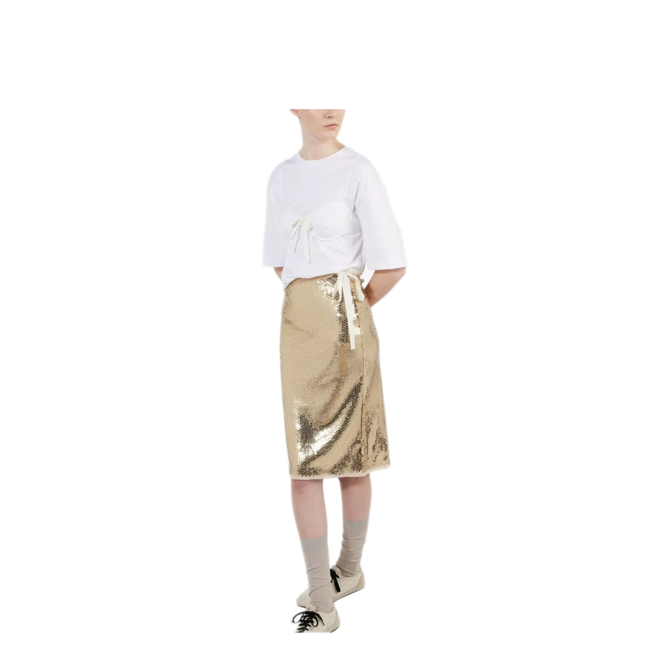 Sequined Pencil Skirt - Image 2