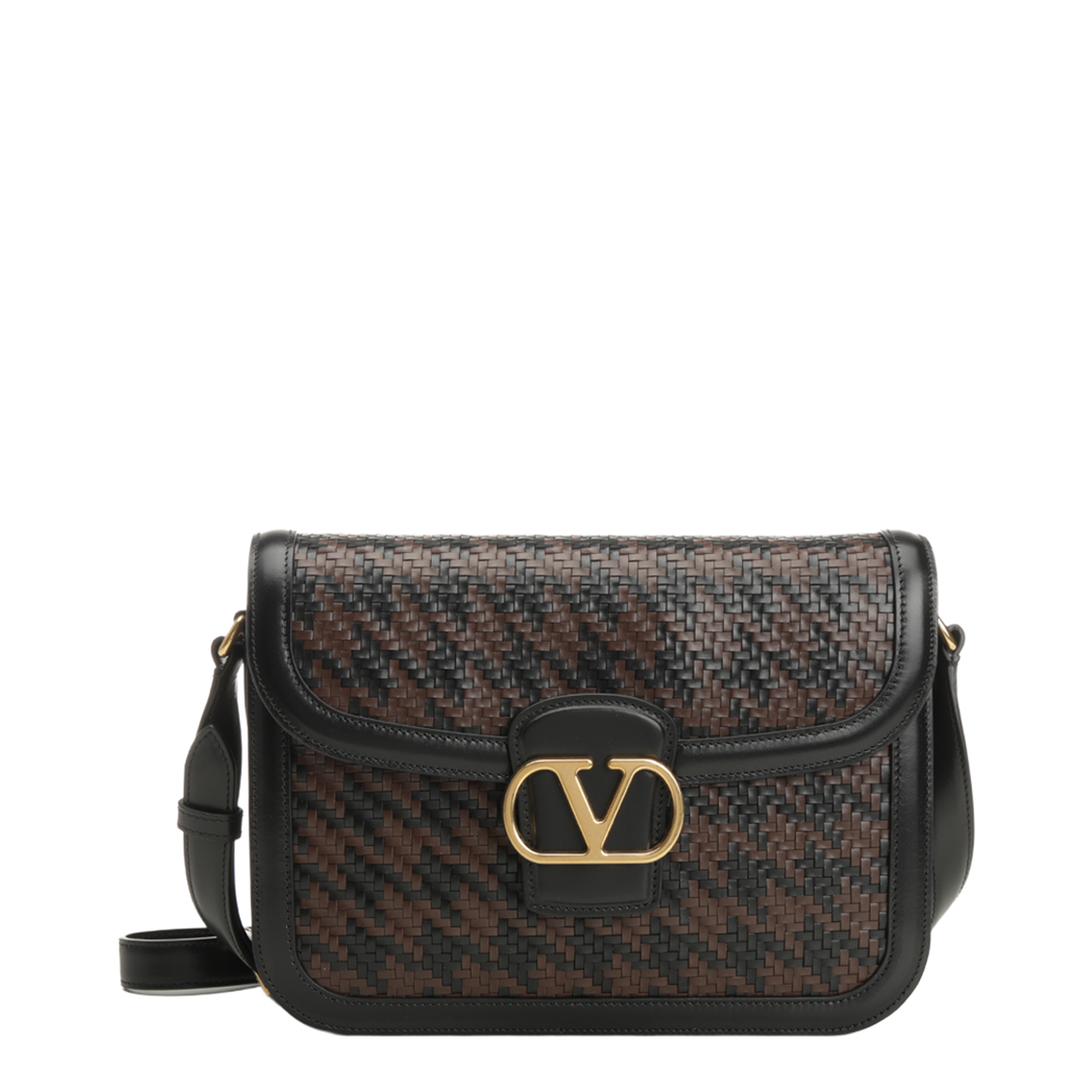 Shoulder Bag 9to5 in Woven Leather - Image 1