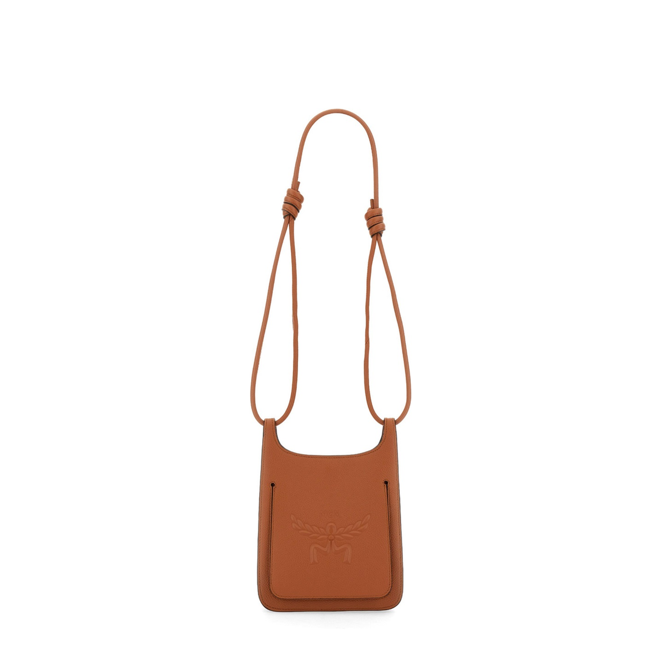 Mini Himmel Crossbody Bag Leather - Caramel - Image 2
