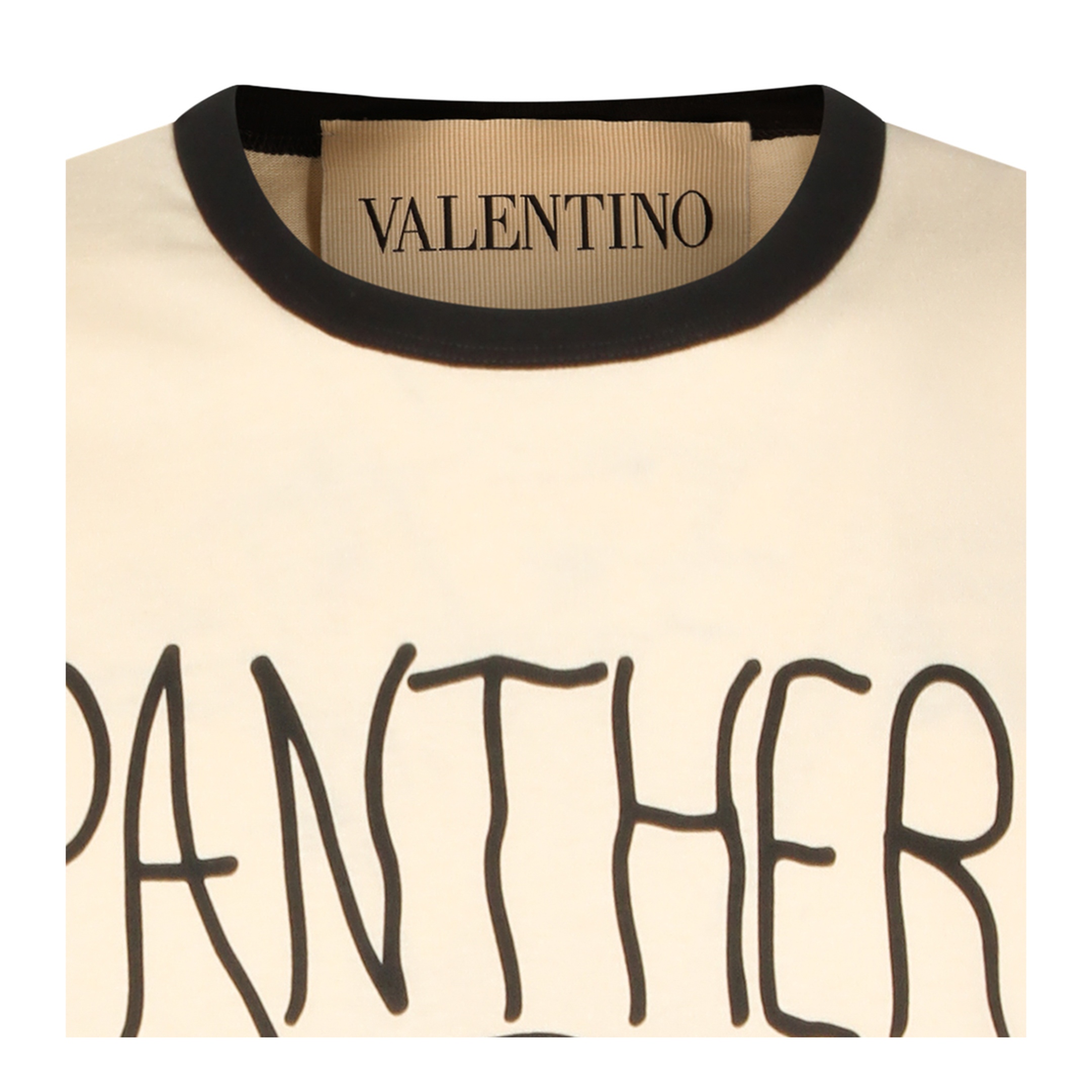 Beige Cotton T-Shirt - Image 5