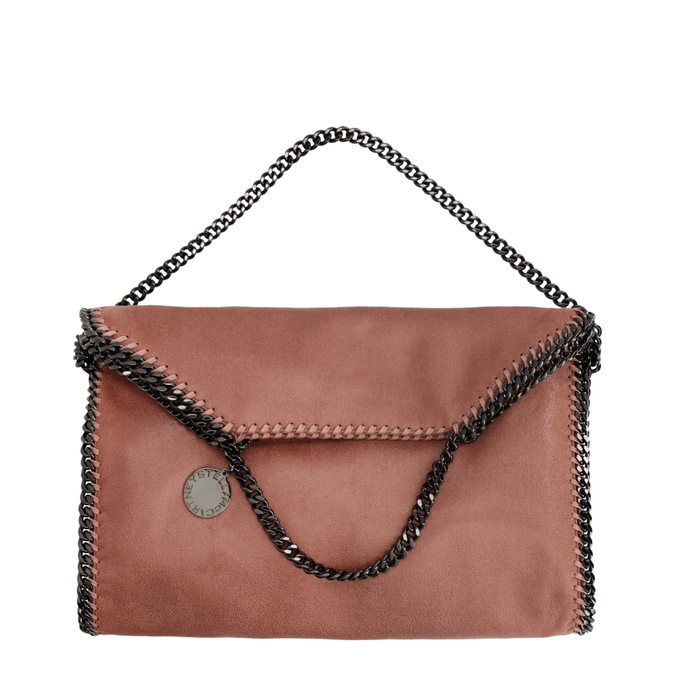 Falabella Medium Vegan Shaggy Deer Tote Bag - Antiqued Pink - Image 2