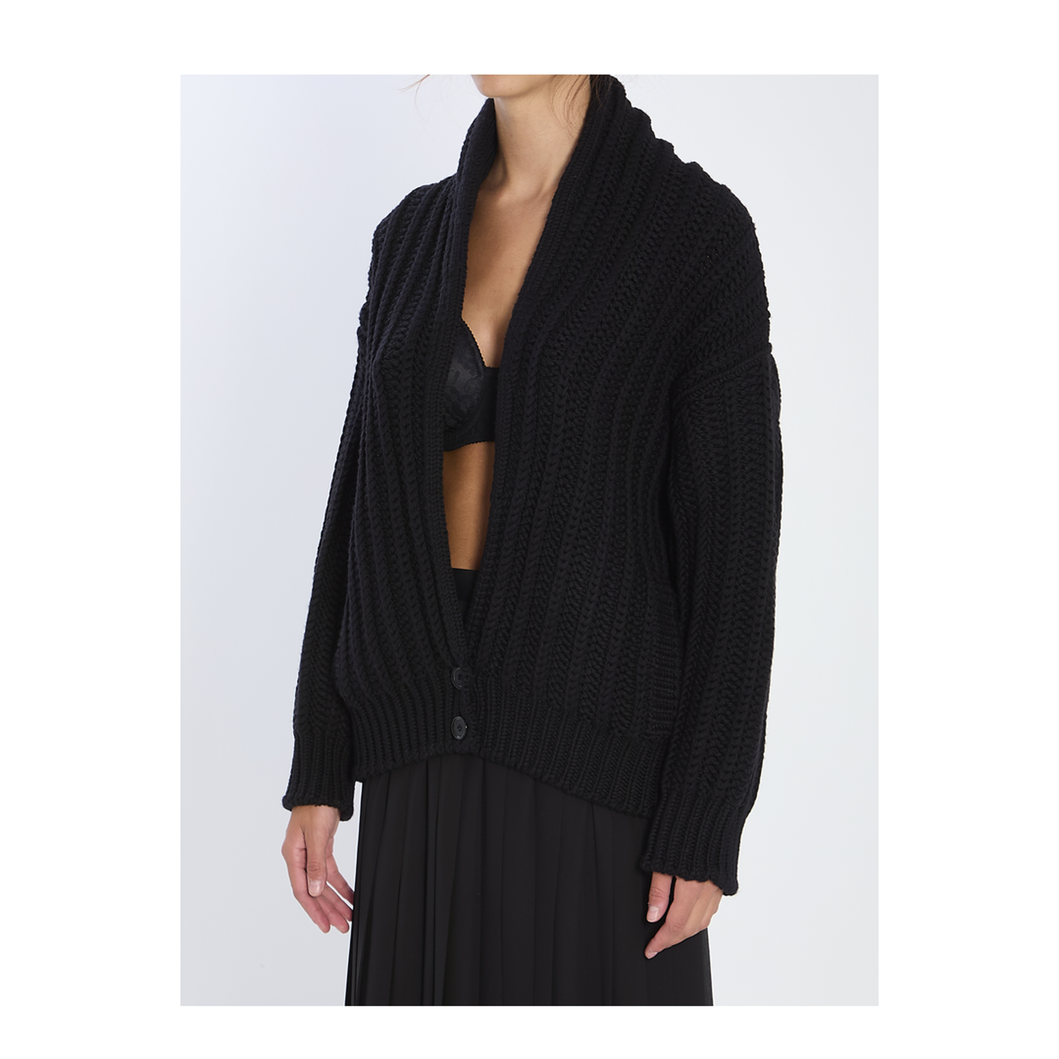 Virgin Wool Cardigan - Image 2