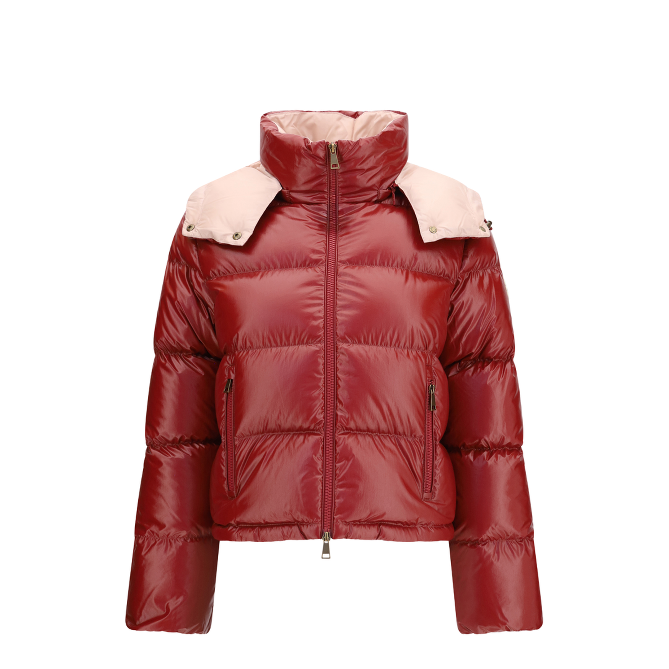 Niveole Short Nylon Down Jacket - Image 1