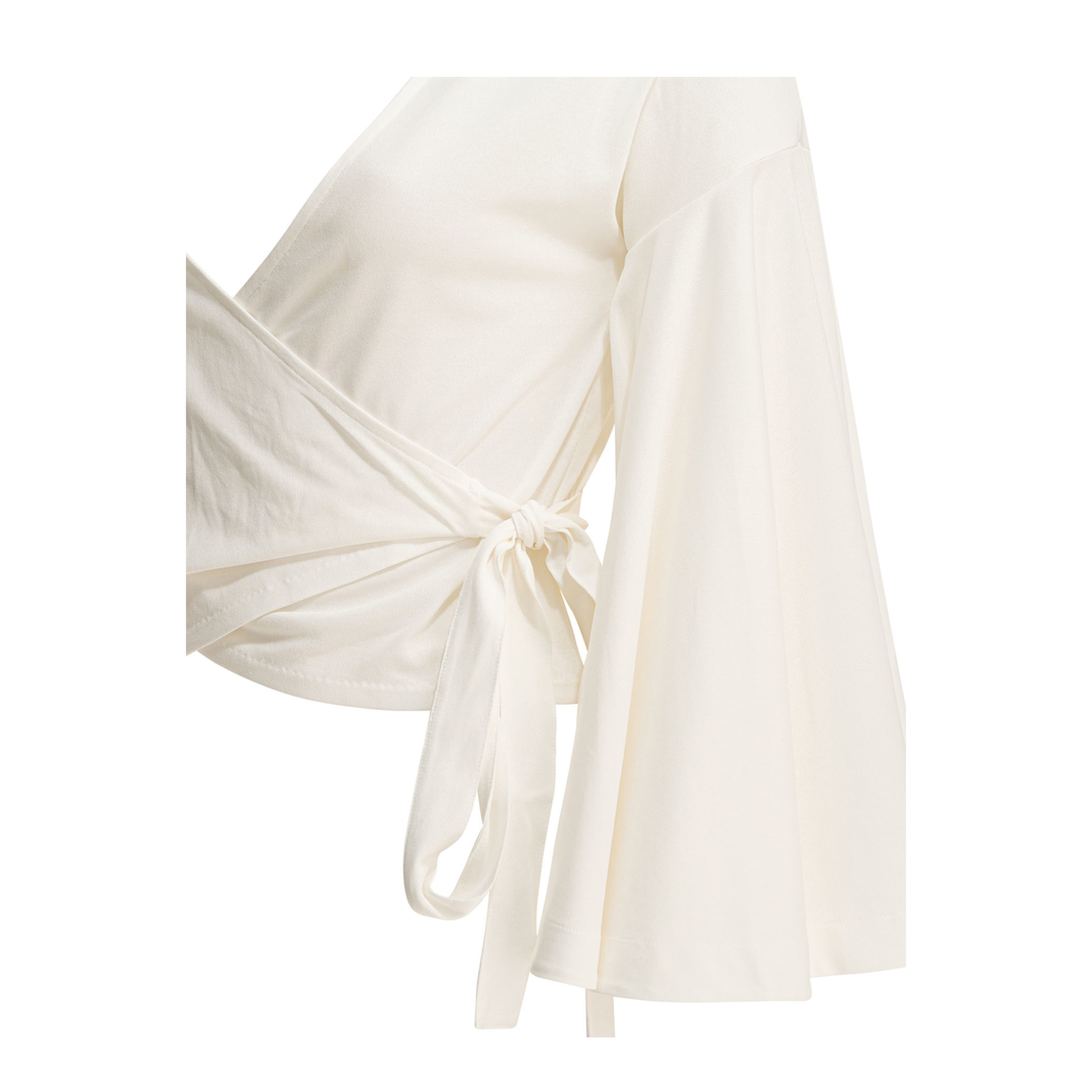 Casual Wrap-Around Top - Image 3