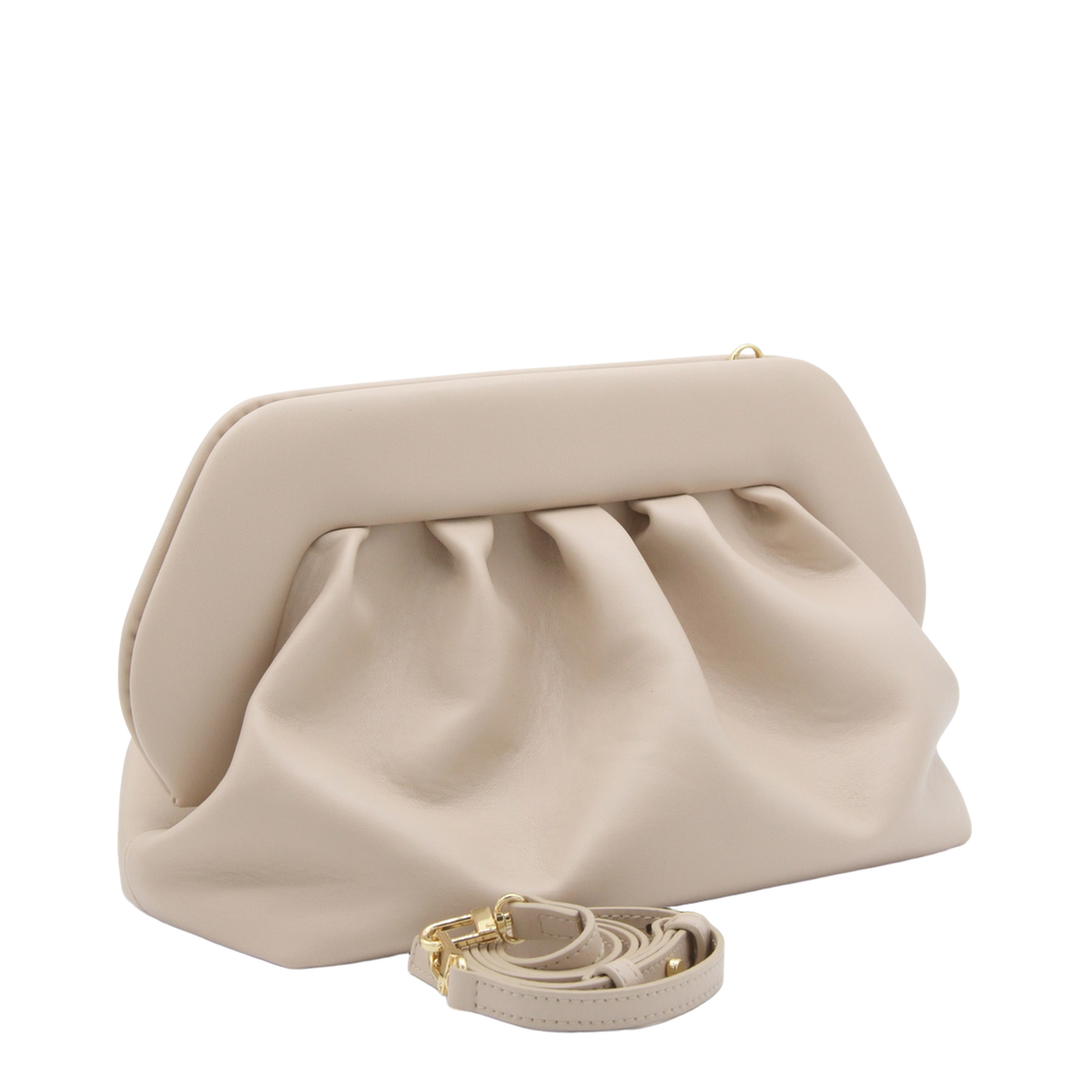 Bios One Size Satin Clutch - Butter Cream - Image 2