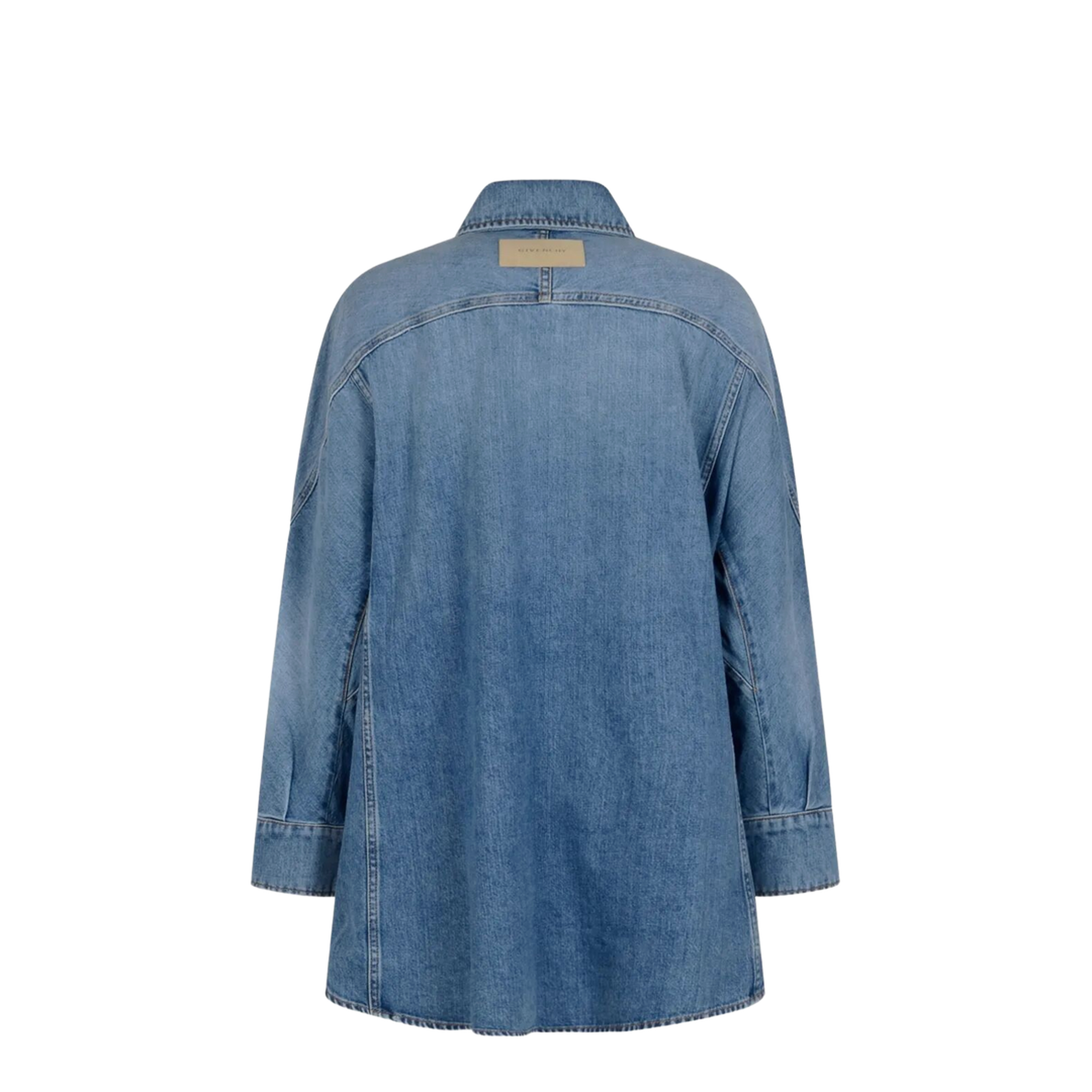 Cocoon Denim Shirt - Image 2