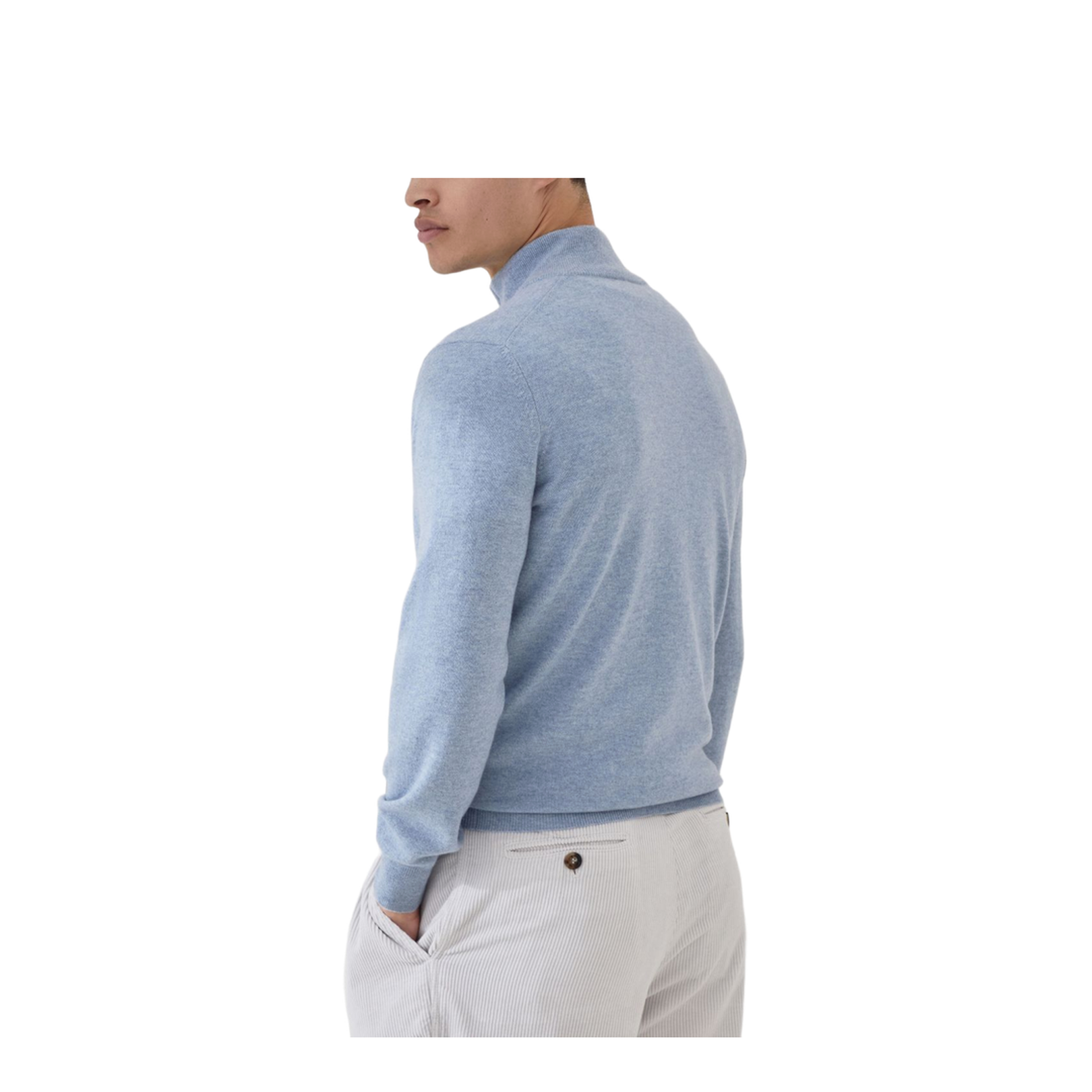 Cashmere High Neck Sweater - Image 2