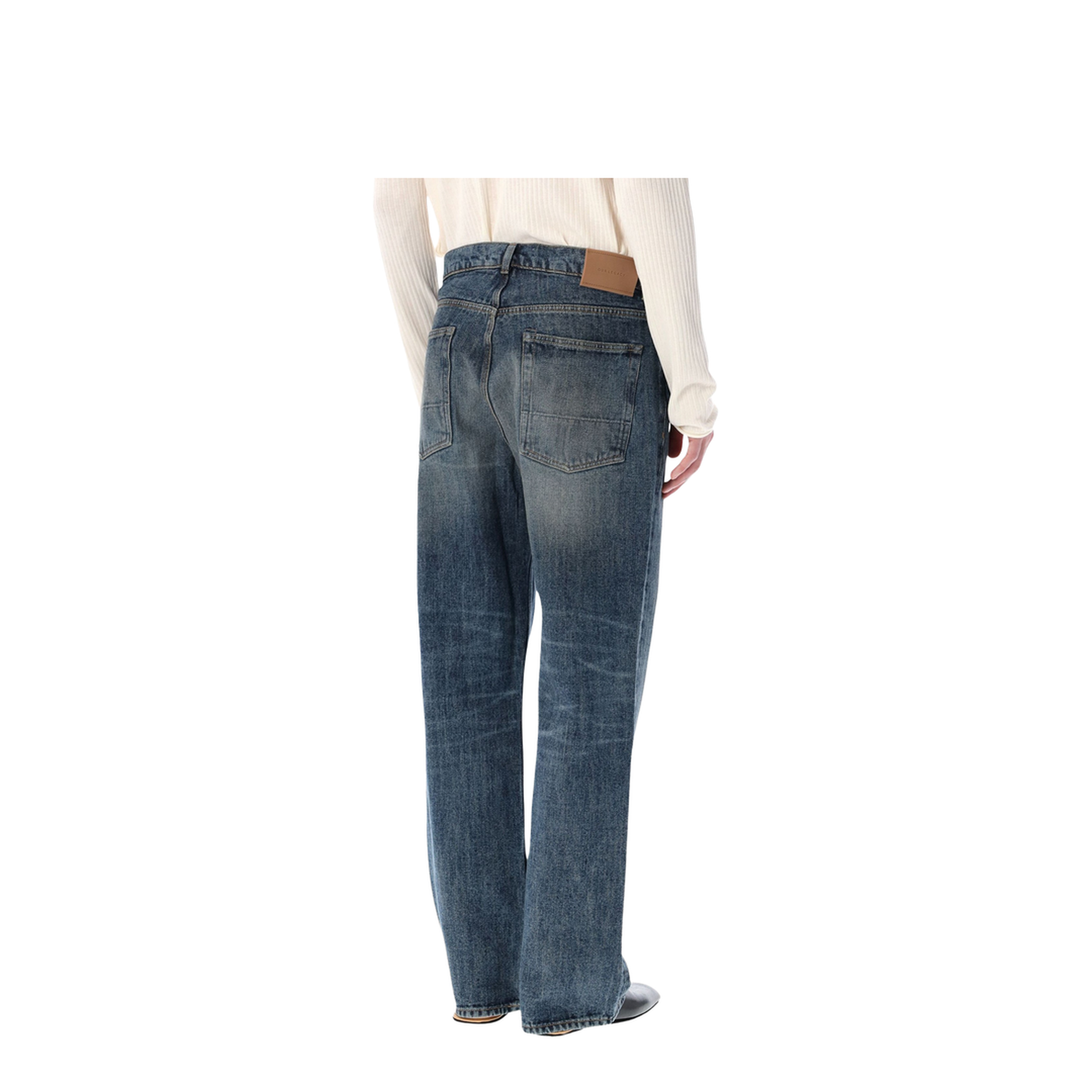 Third Cut Wide Straight Jeans - Image 2