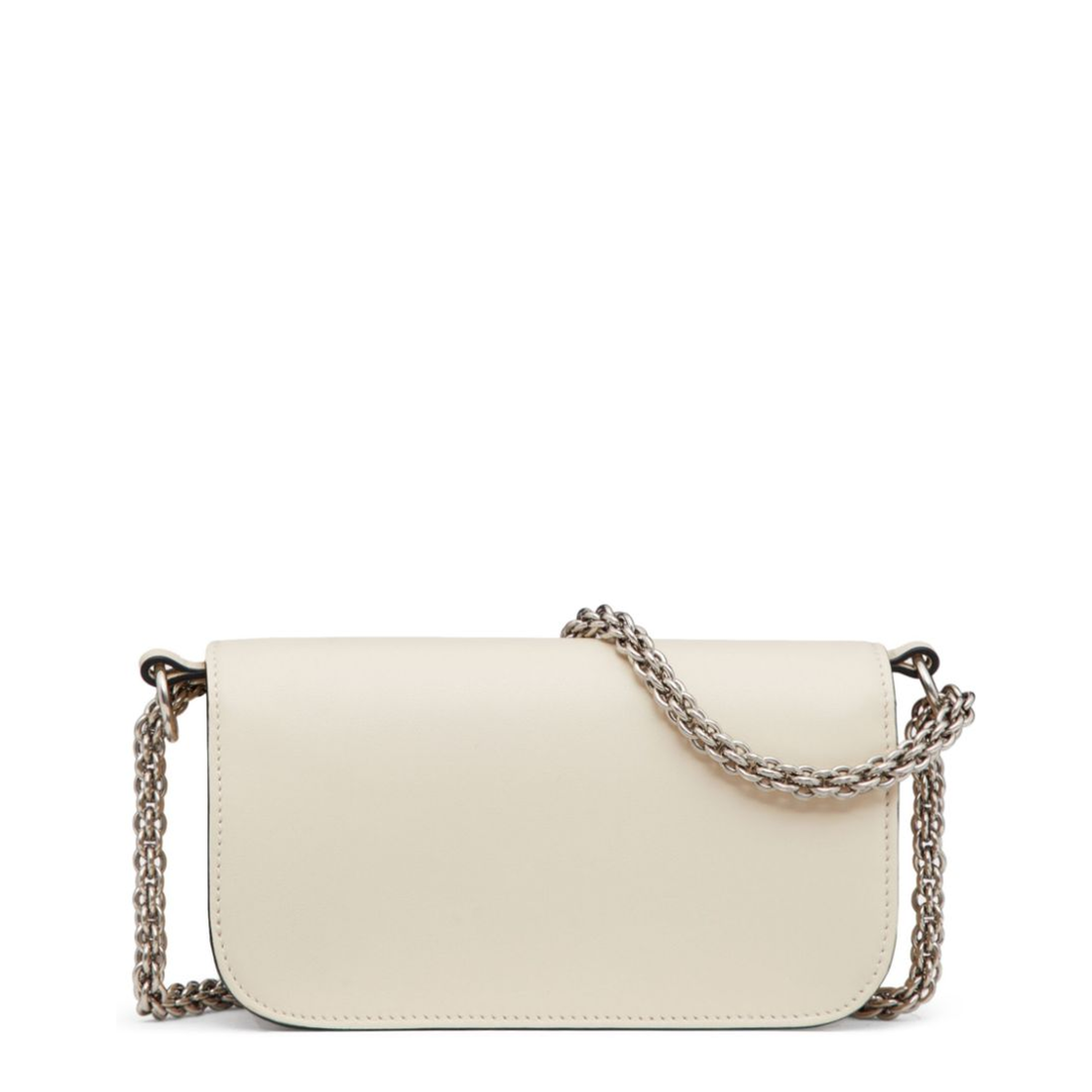 Locò Small Calfskin Shoulder Bag - Light Ivory - Image 4