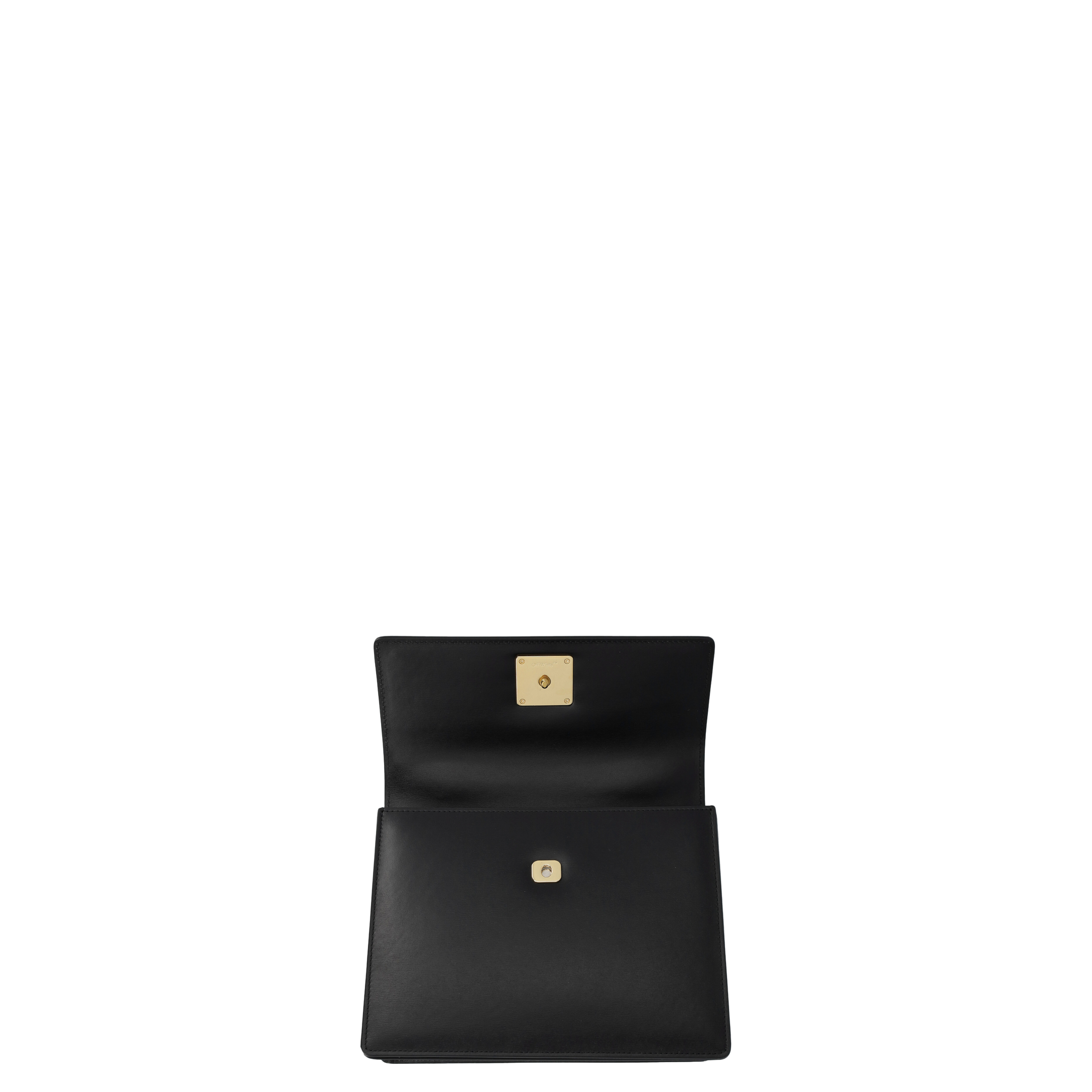 Black Leather Jitney 2.8 Handbag - Image 5