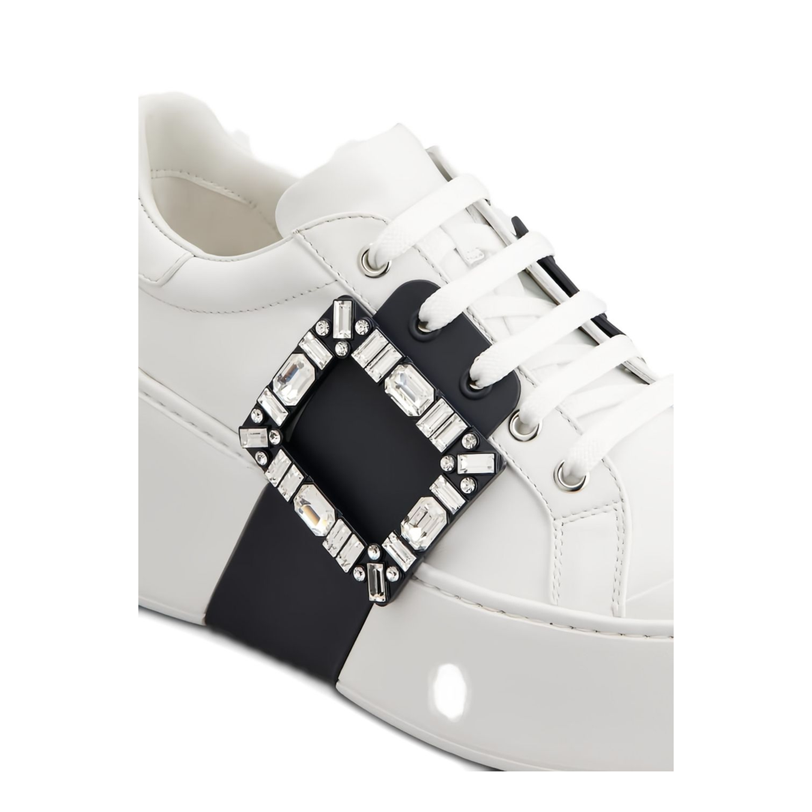 Skate Sneakers in Leather - Image 4