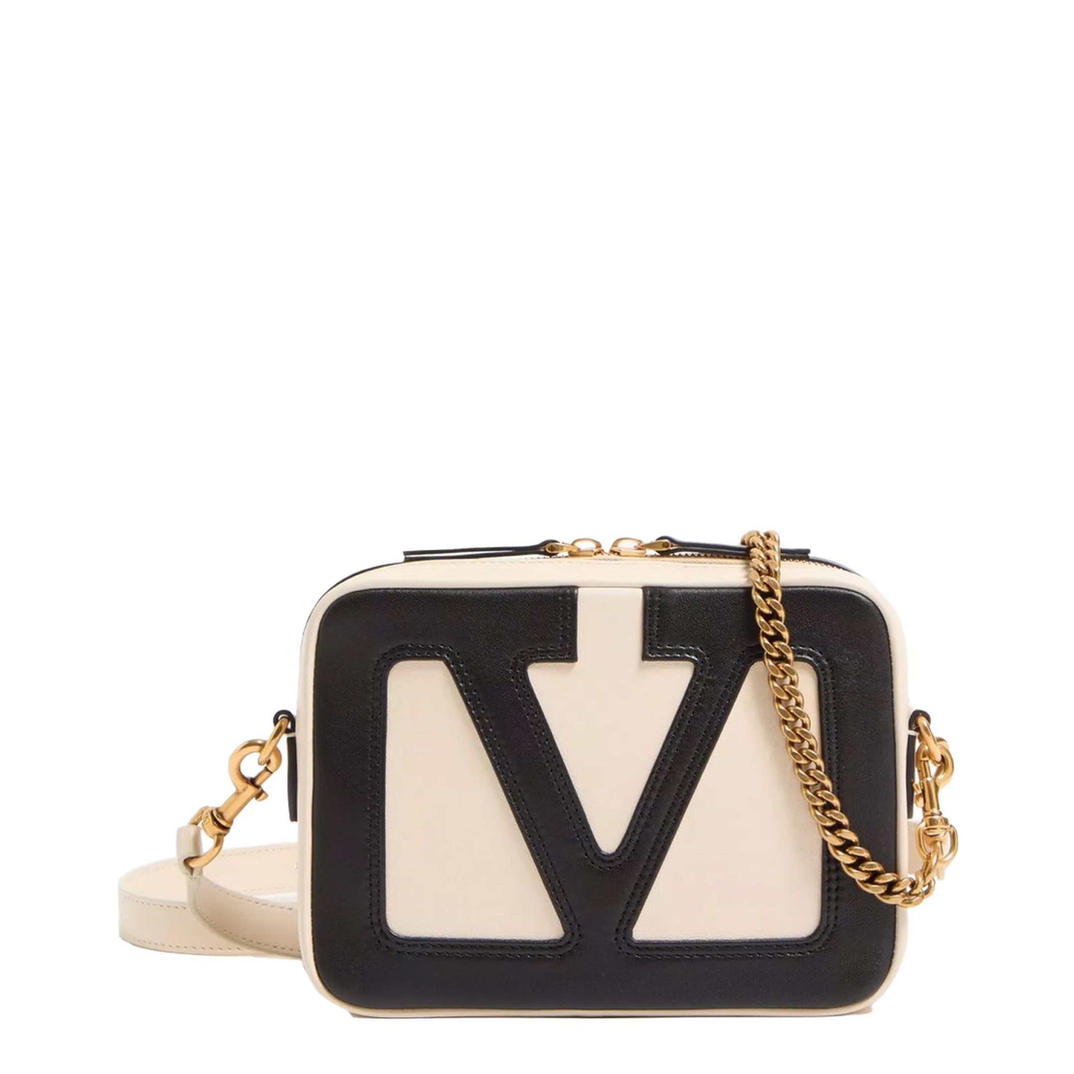 Viva Superstar Nappa Leather Crossbody - Ivory - Image 1