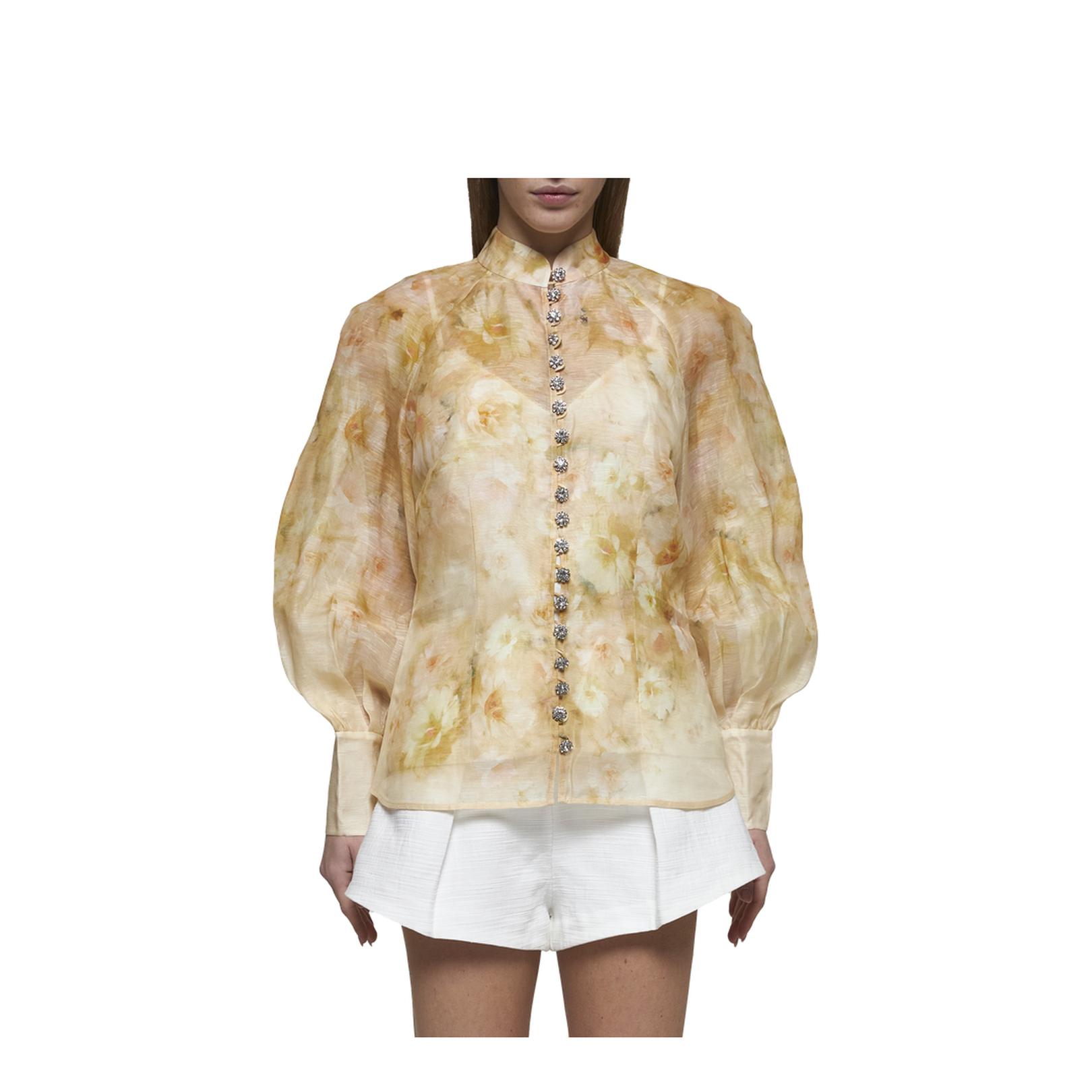 Crush Printed Linen Shirt - Image 3