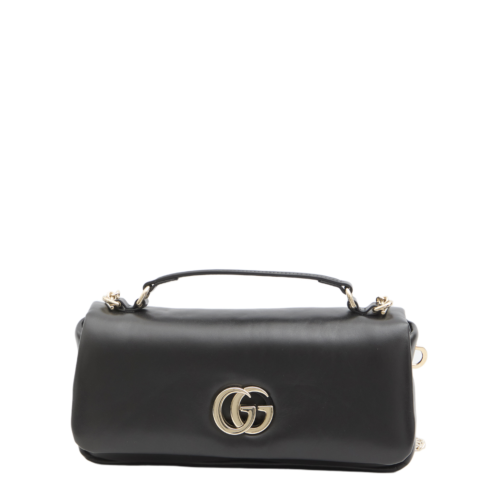 Go Small Leather Shoulder Bag - Black - Image 1