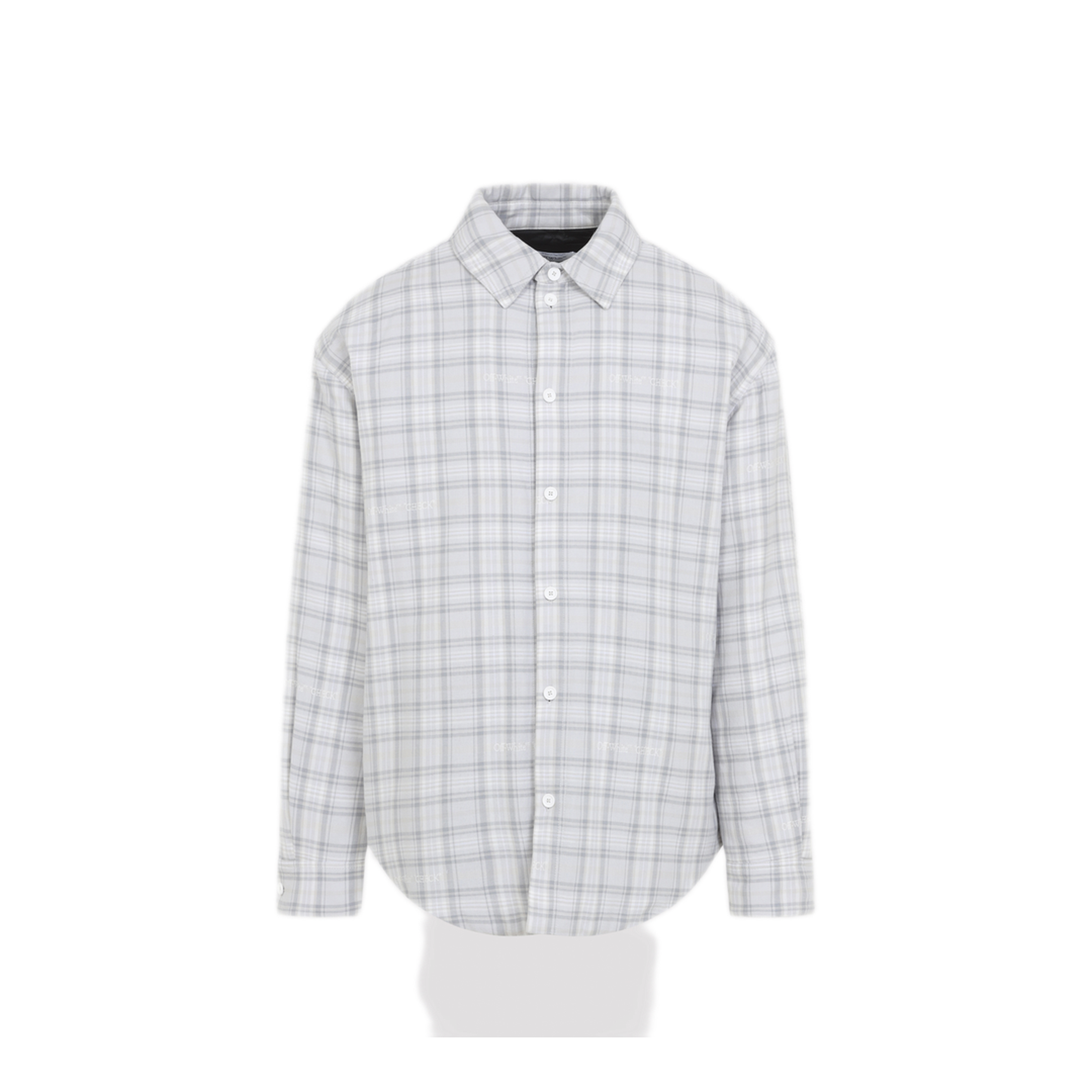 Flannel Wool Overshirt Padded Coat - Image 3